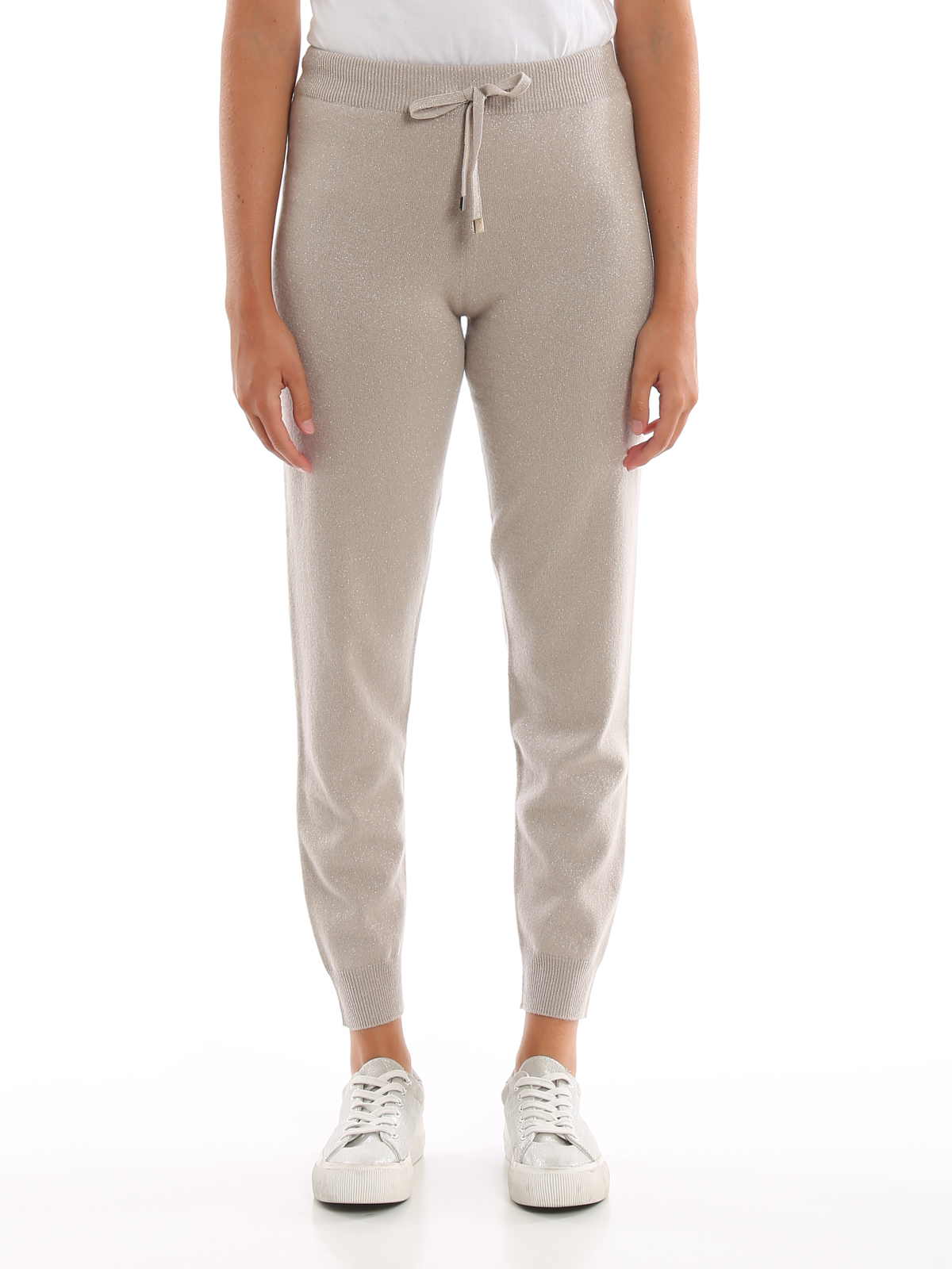 Pantaloni casual Paolo Fiorillo - Pantaloni in lana merino e lurex -  85301500028