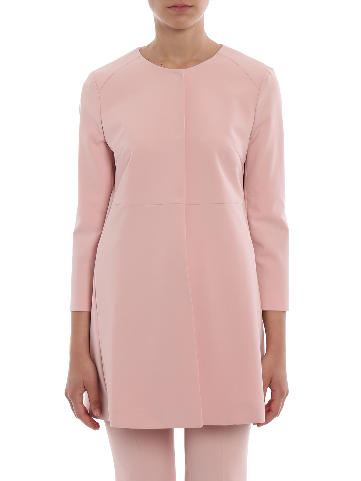 Short coats Paolo Fiorillo Pink dust coat 10952234PINK