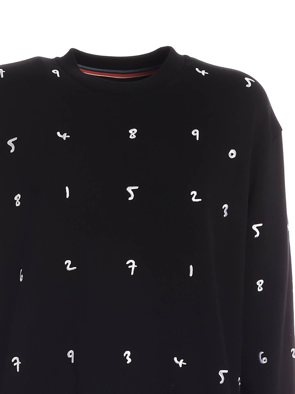 Sweatshirts & Sweaters Paul Smith - All-over white embroidery ...