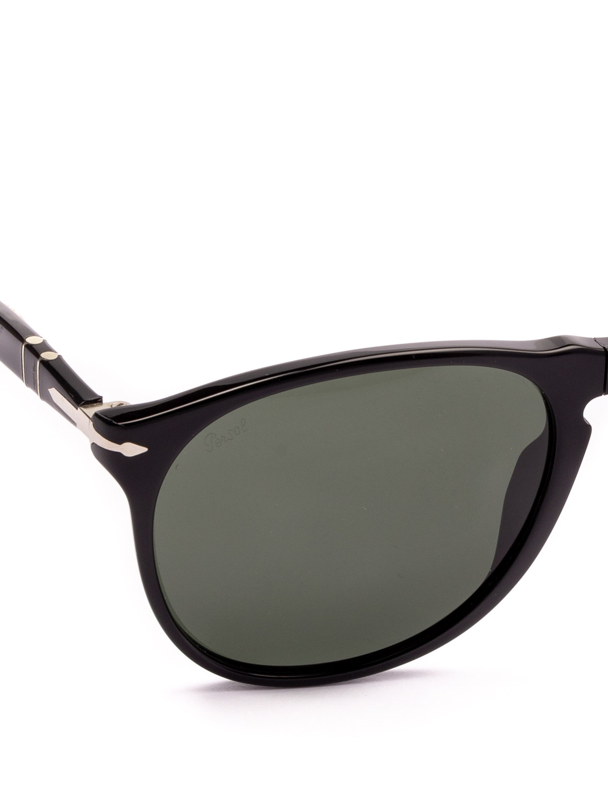 persol black aviator