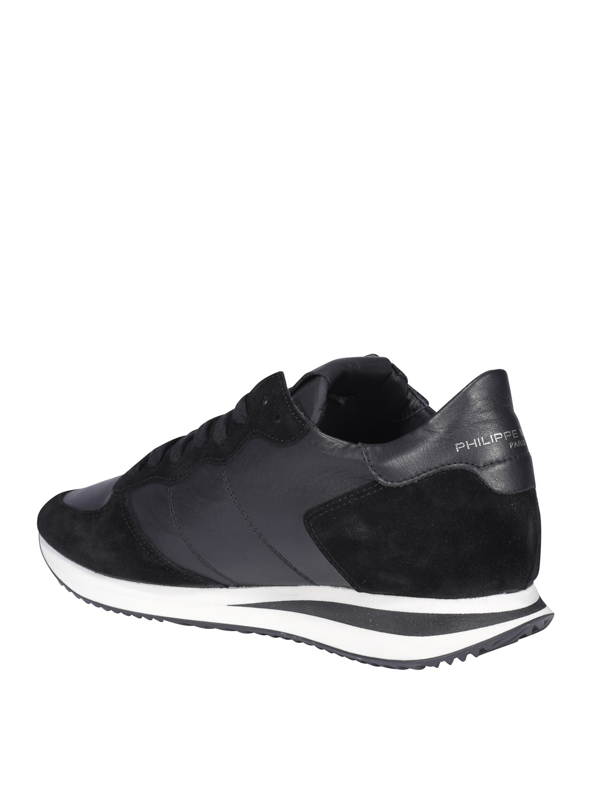 Trainers Philippe Model - Branded leather sneakers - TZLU6004 | iKRIX.com