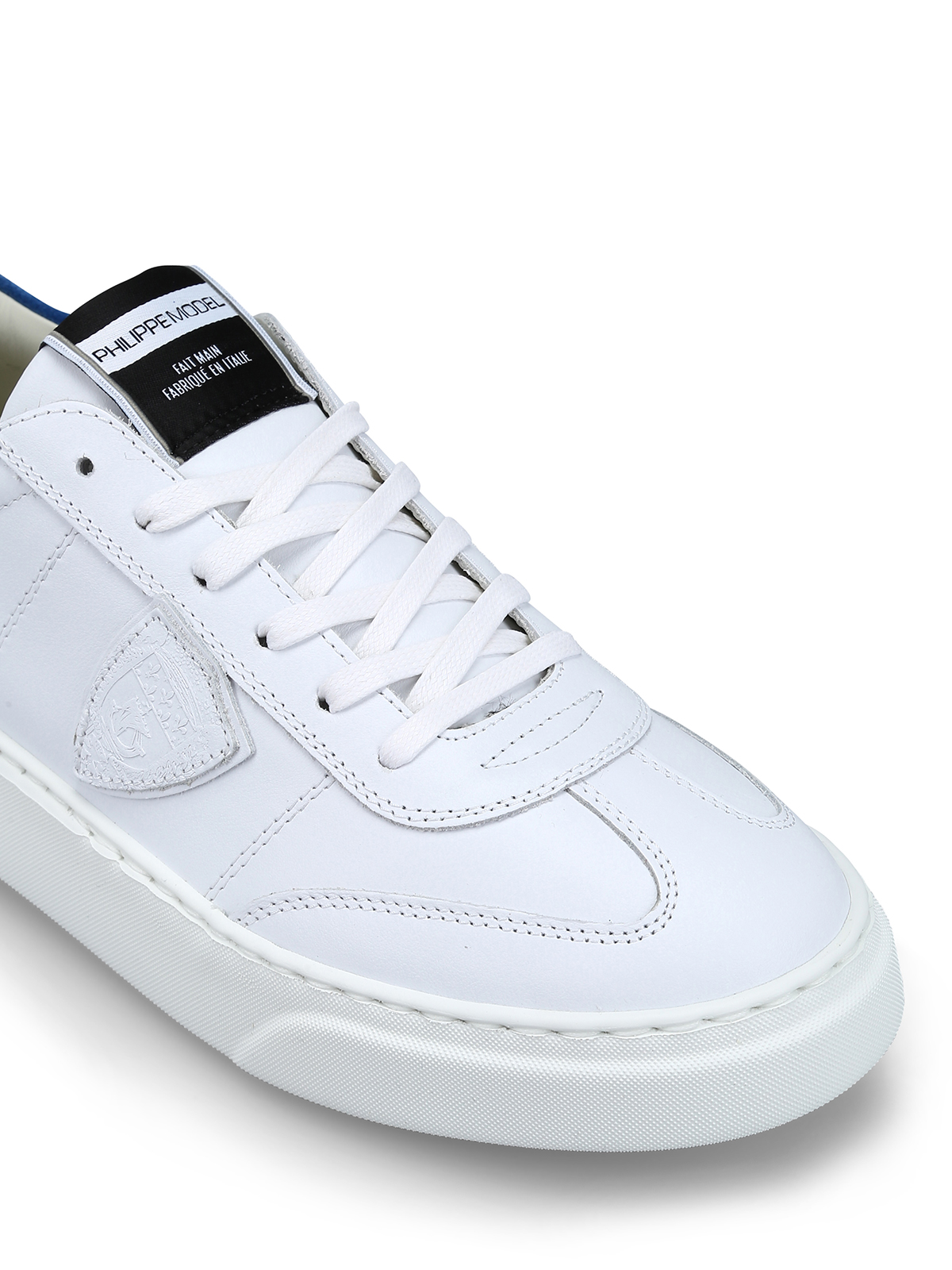 Trainers Philippe Model - Temple white leather sneakers - BALUV021