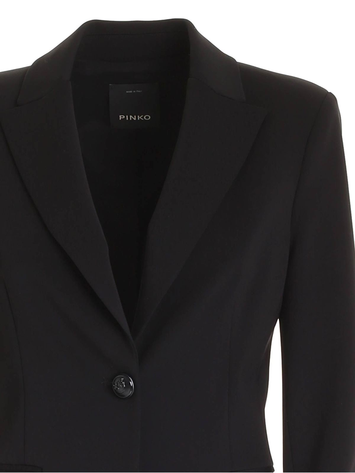 pinko black blazer