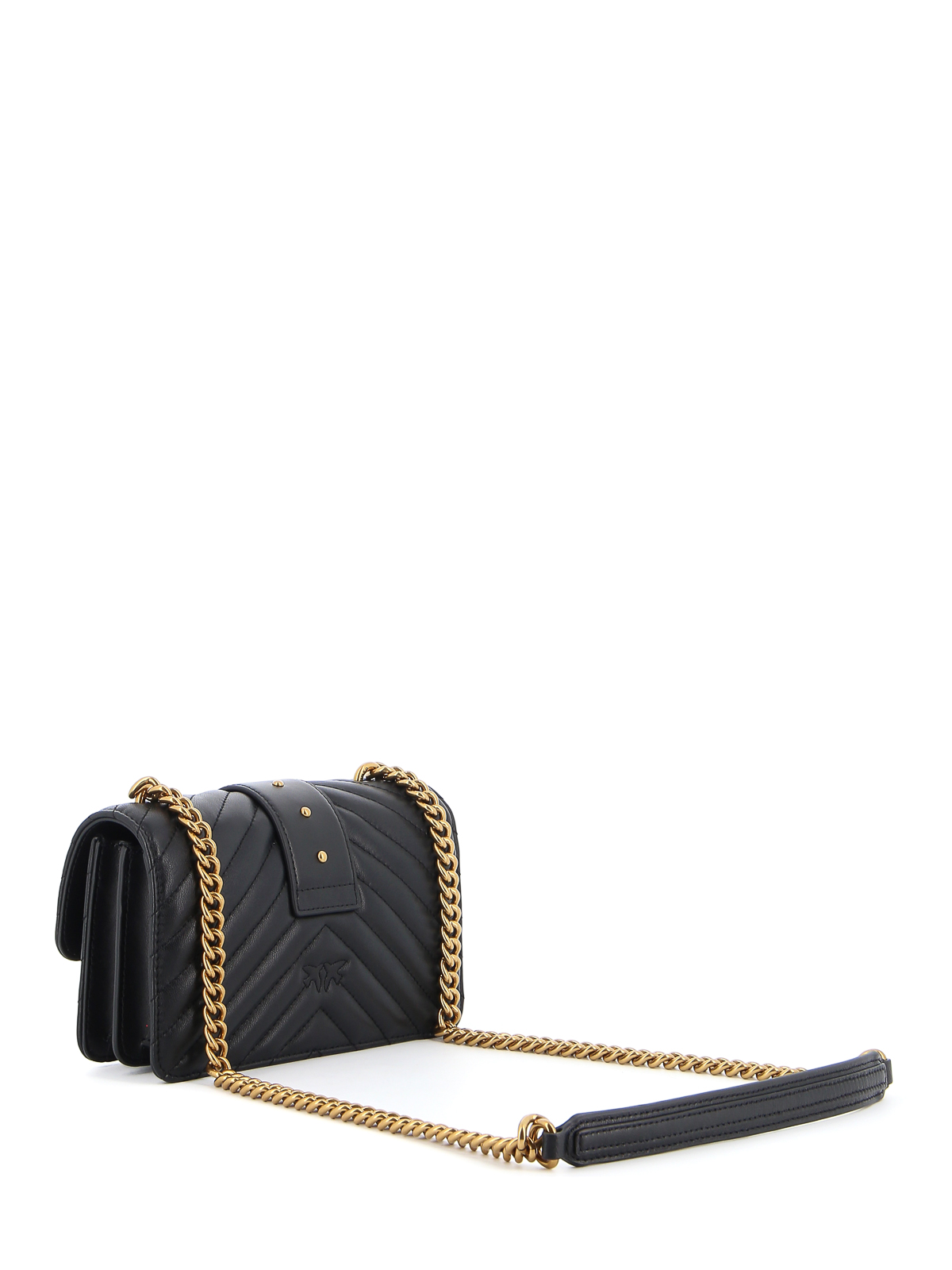 pinko mini love bag icon v quilt
