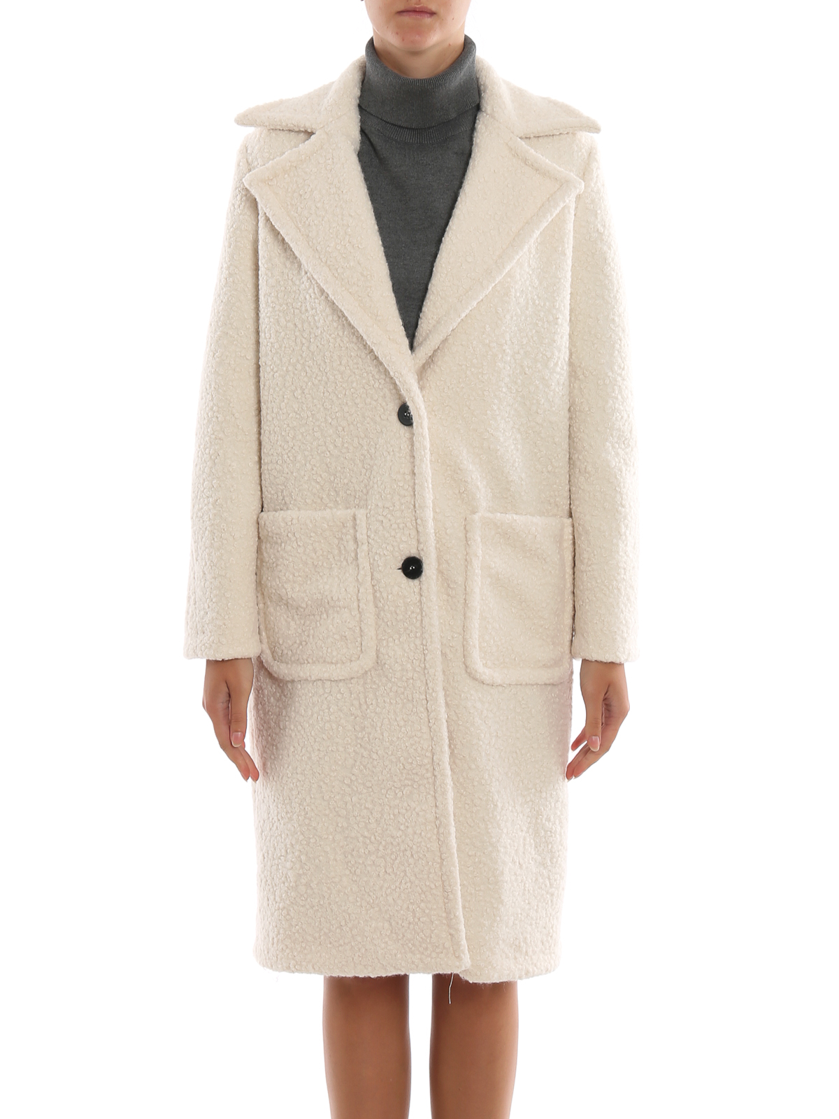خز Pinko - Favola faux fur coat 