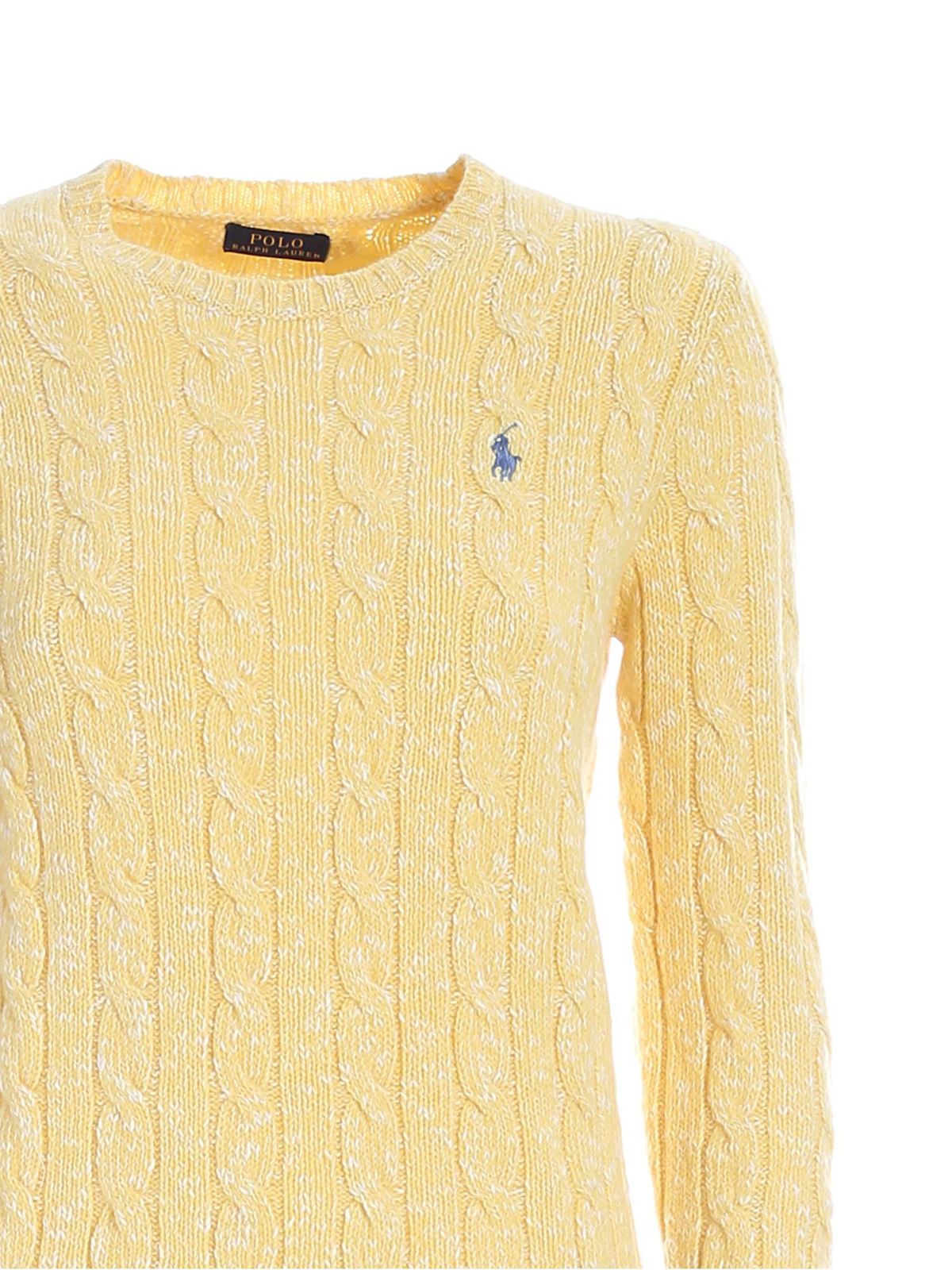 ralph lauren yellow jumper