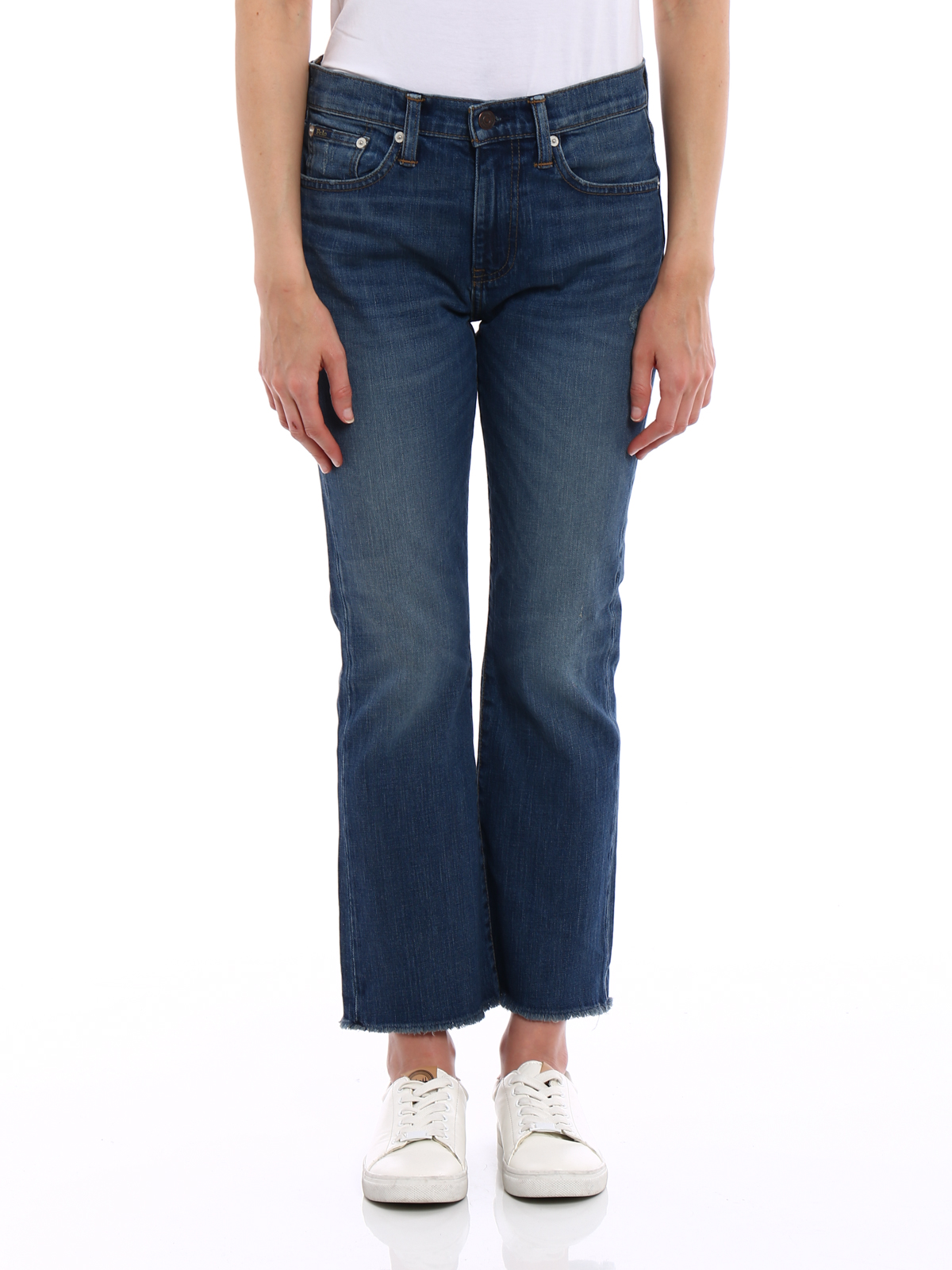 Flared jeans Polo Ralph Lauren - The Chrystie cropped flared jeans -  211700537001