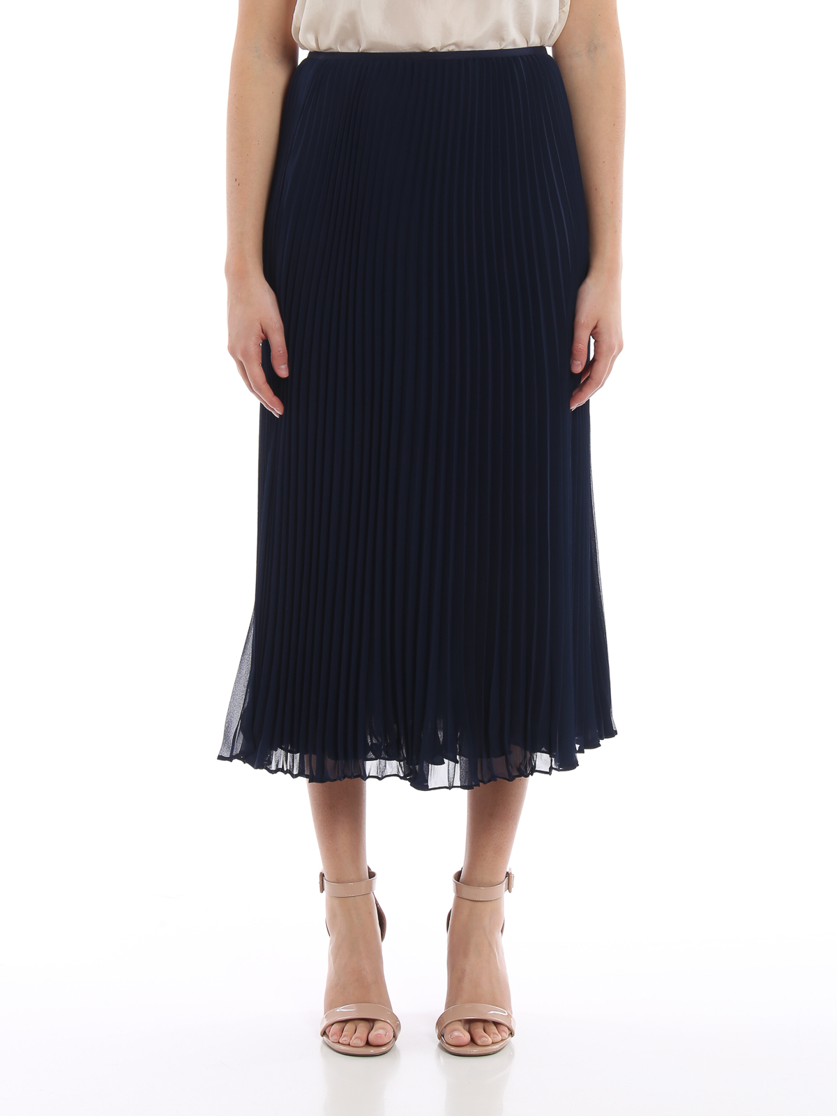 Knee length skirts & Midi Polo Ralph Lauren - Tech fabric pleated 