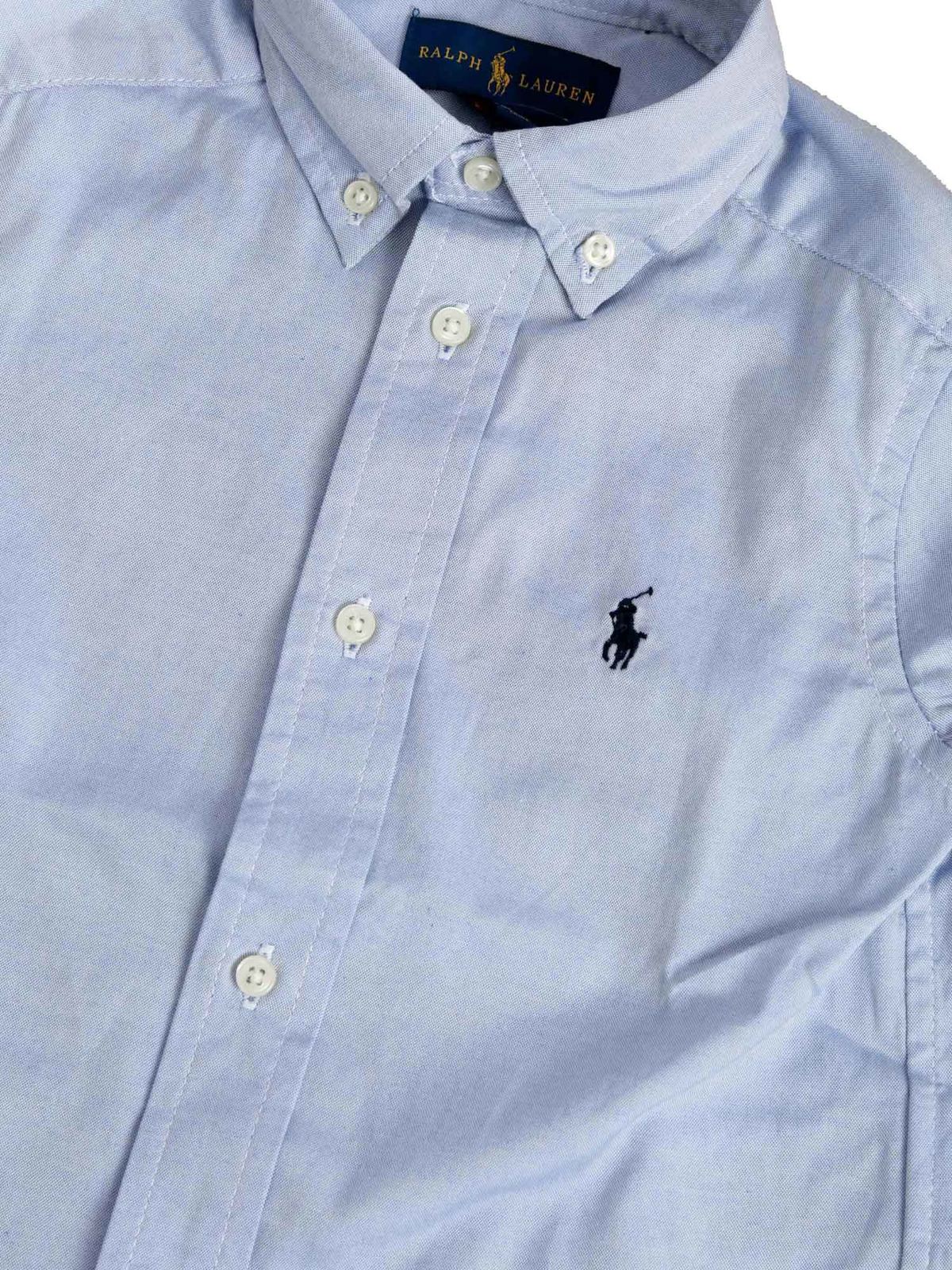 blue shirt ralph lauren