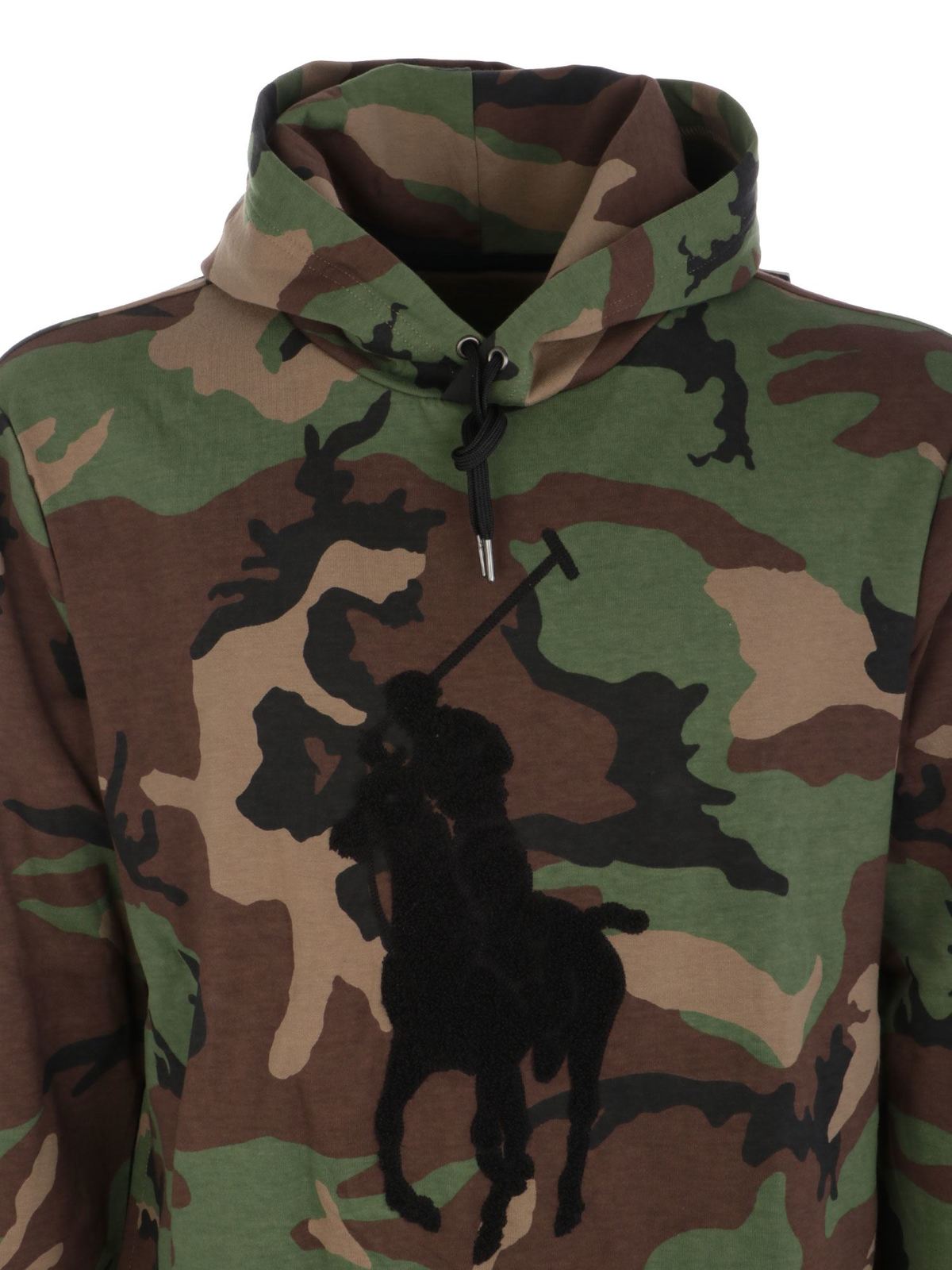 Sweatshirts & Sweaters Polo Ralph Lauren - Big Pony camo hoodie -  710828120001
