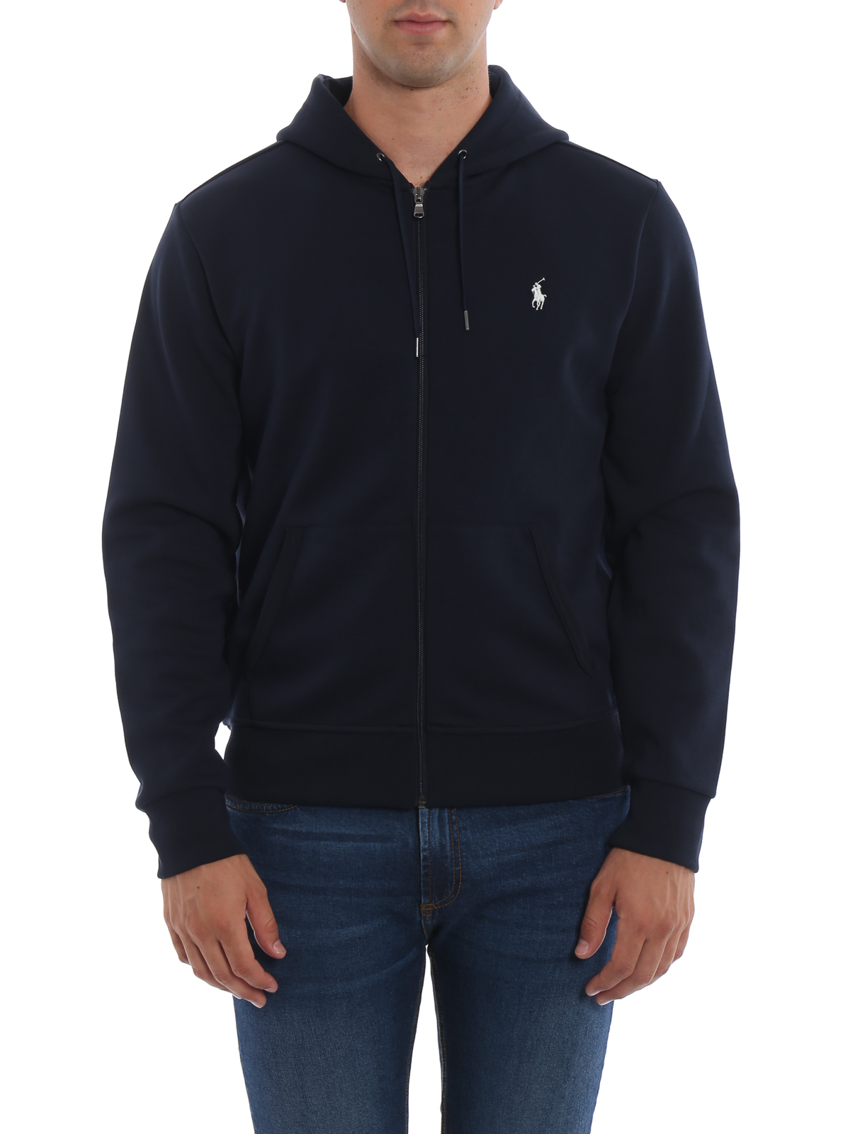 Sweatshirts & Sweaters Polo Ralph Lauren - Dark blue full zip hoodie -  710652313008