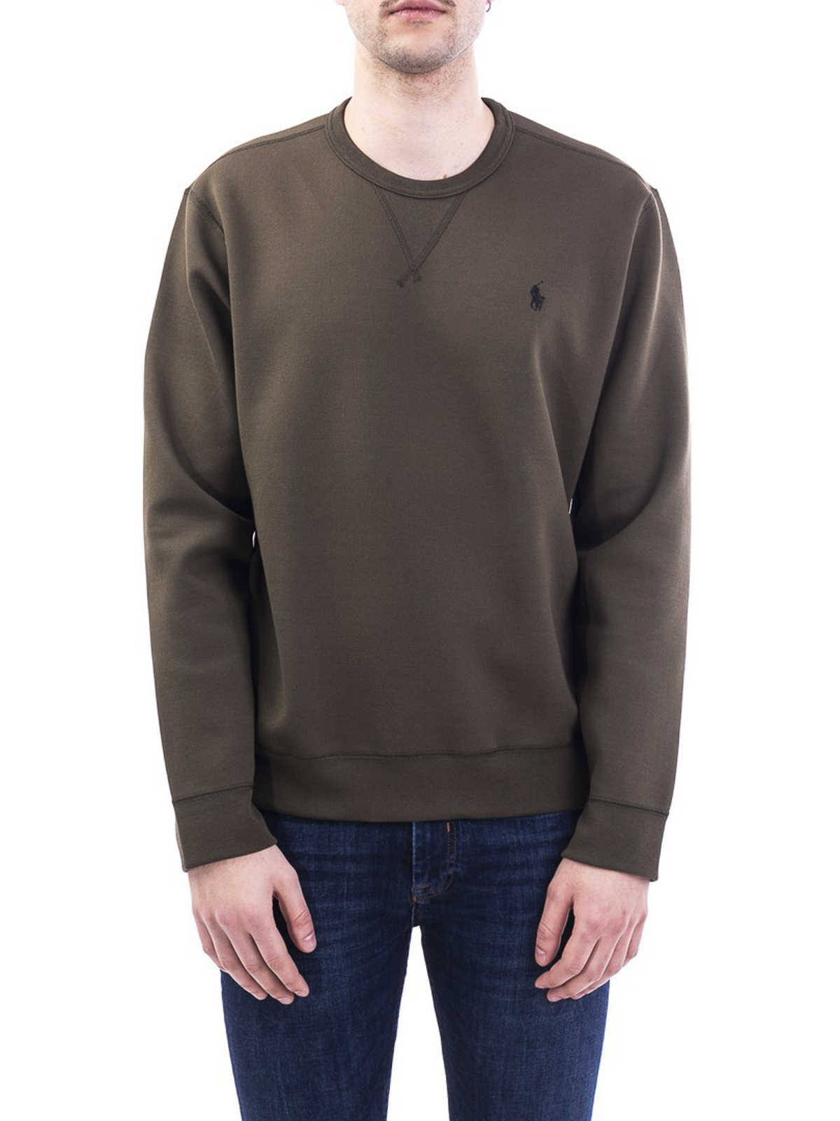 ralph lauren olive sweatshirt
