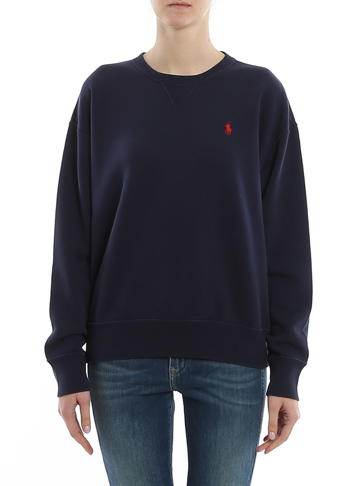 Sweatshirts & Sweaters Polo Ralph Lauren - Logo embroidery sweater ...