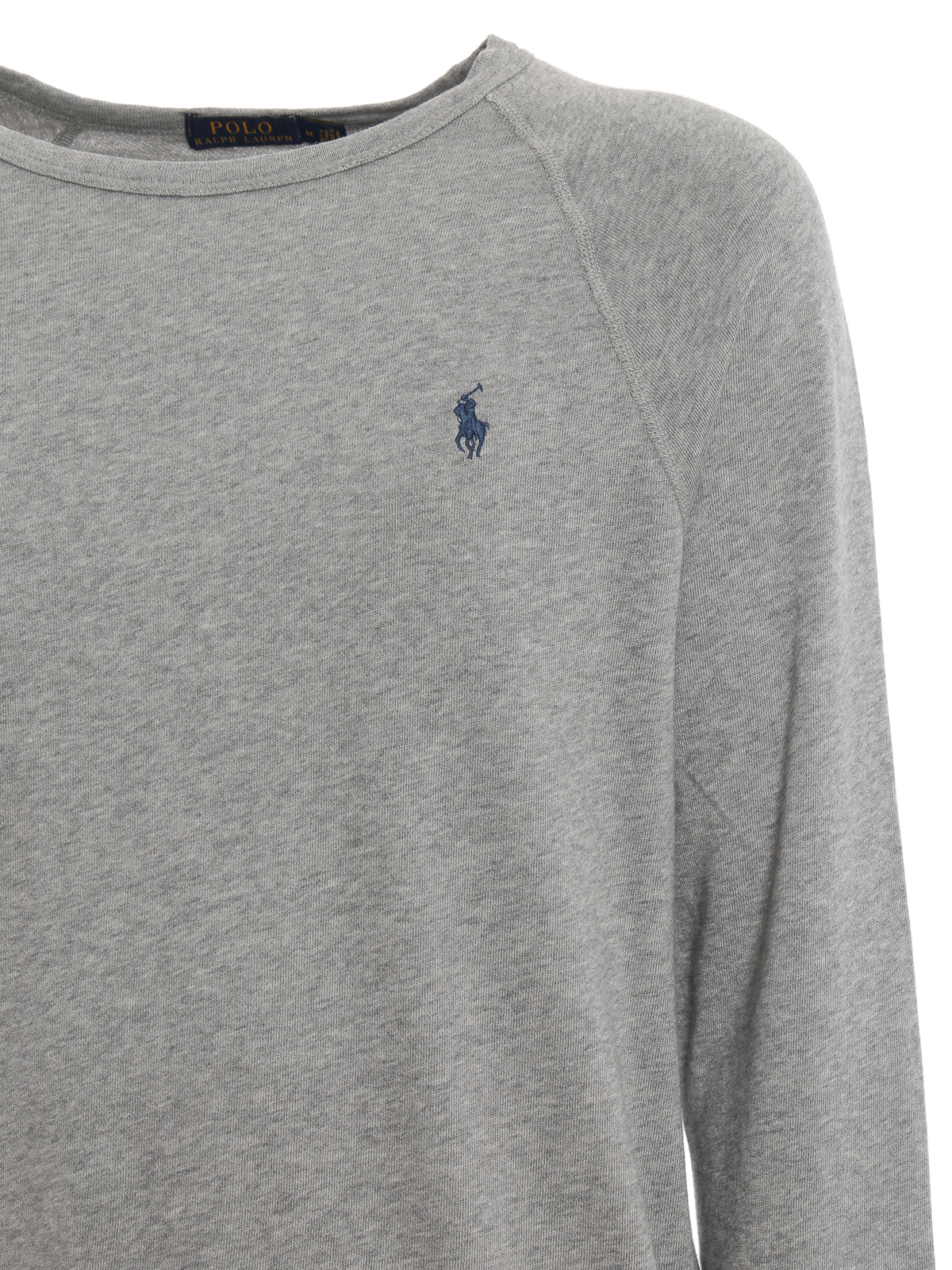 Sweatshirts & Sweaters Polo Ralph Lauren - Melange grey cotton sweatshirt -  710644952023