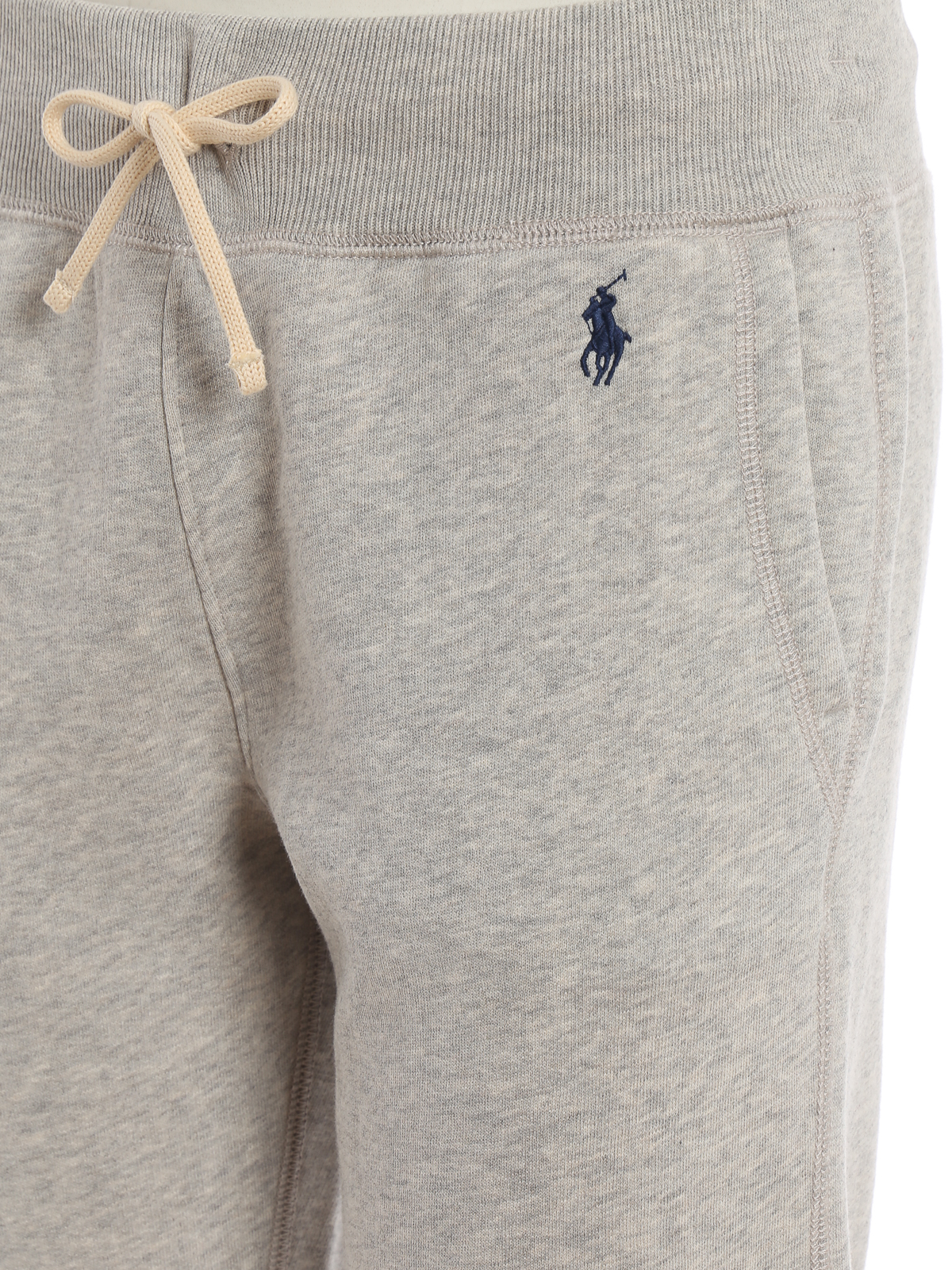 Tracksuit bottoms Polo Ralph Lauren - Grey cotton fleece tracksuit bottoms  - 211704858003