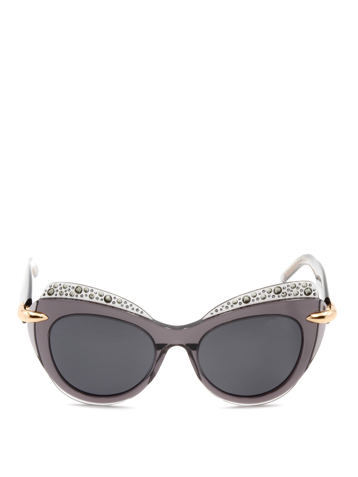 Sunglasses Pomellato - Exaggerated cat-eyes sunglasses - PM0002S7