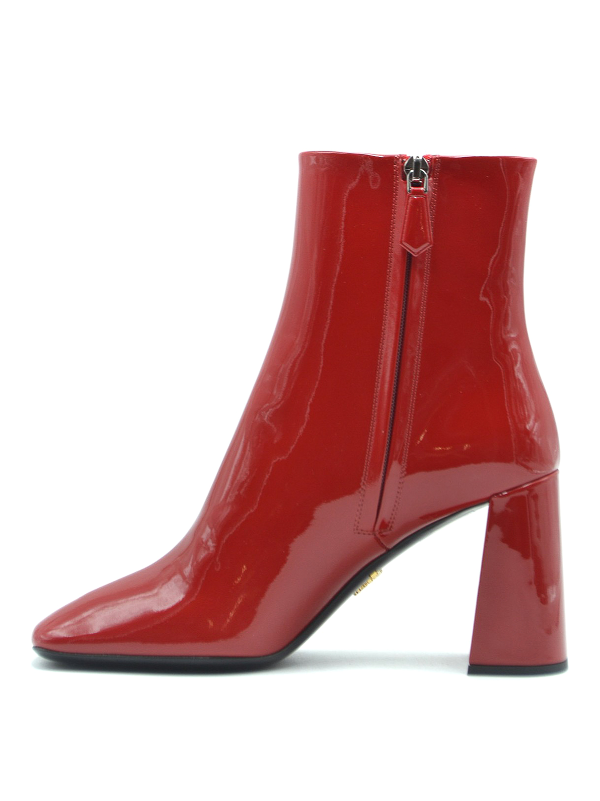 Prada red patent boots Clearance