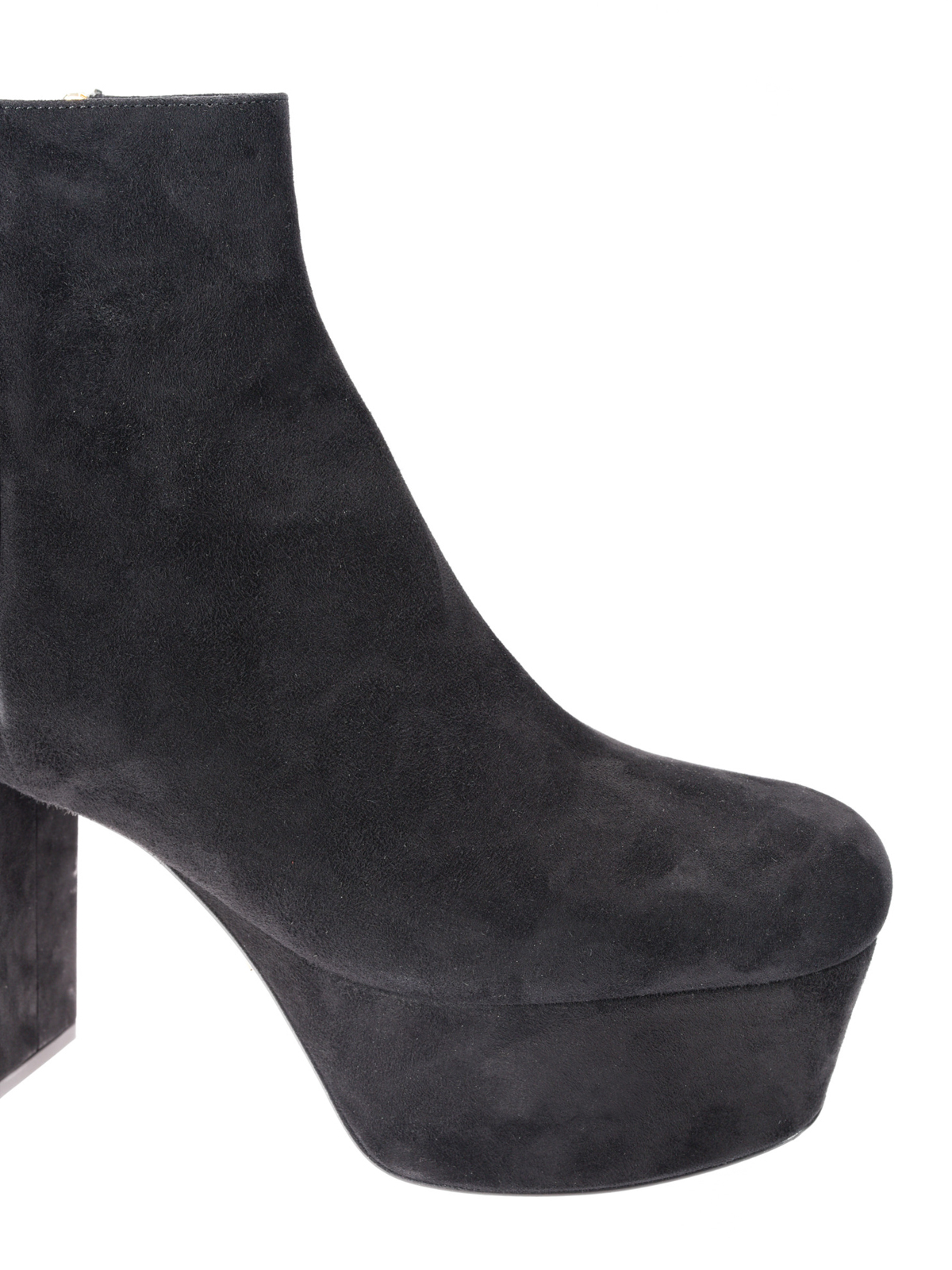 ankle booties thick heel