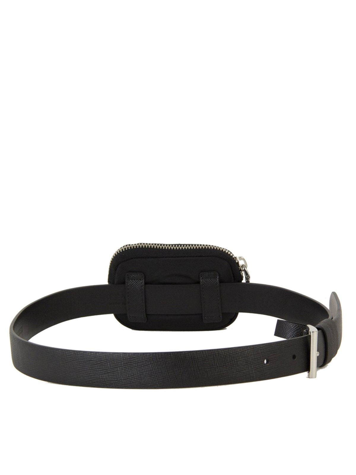 prada belt bolsa saffiano