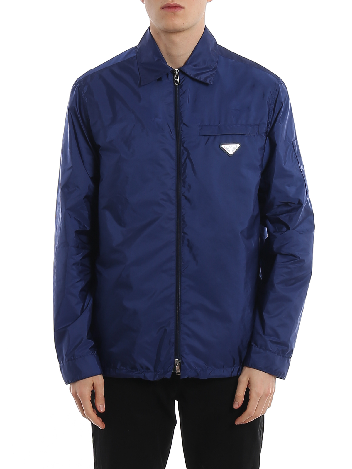 Casual jackets Prada - Light nylon windbreaker - SC502Q04F0AY7 