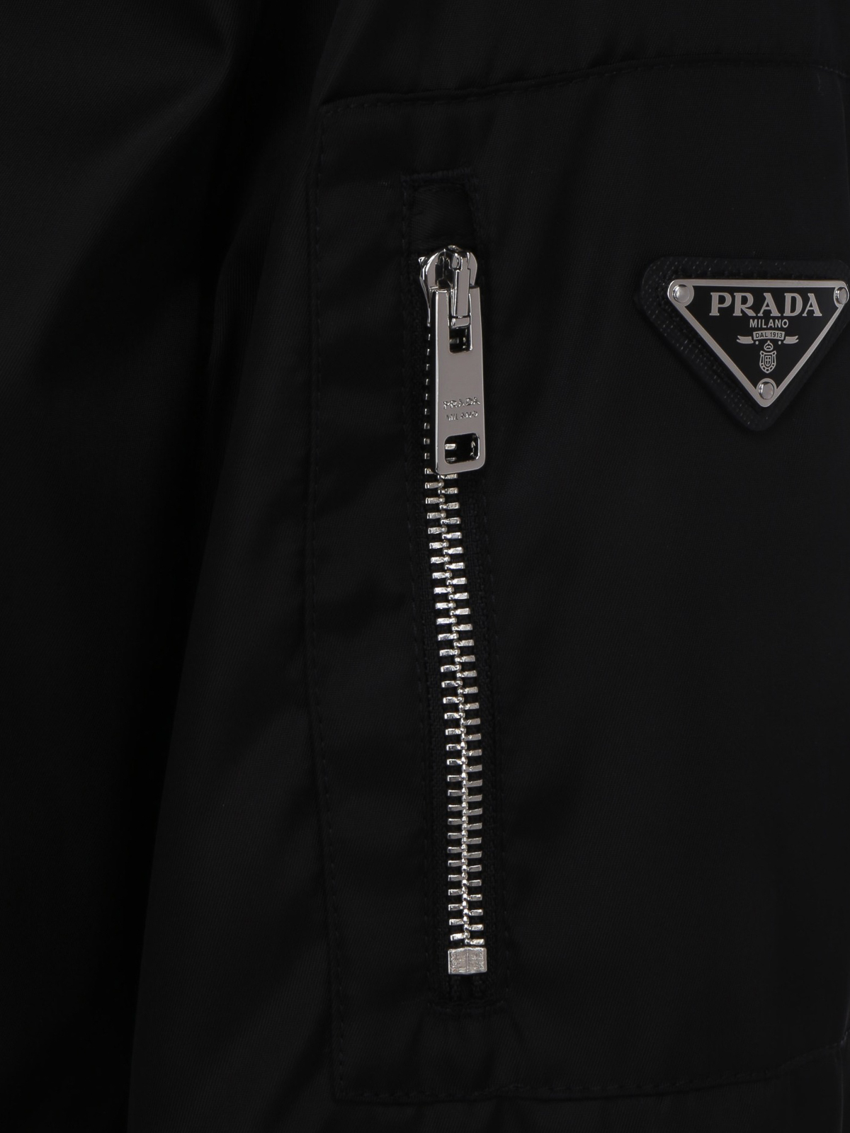 کژوال Prada - Nylon bomber jacket 