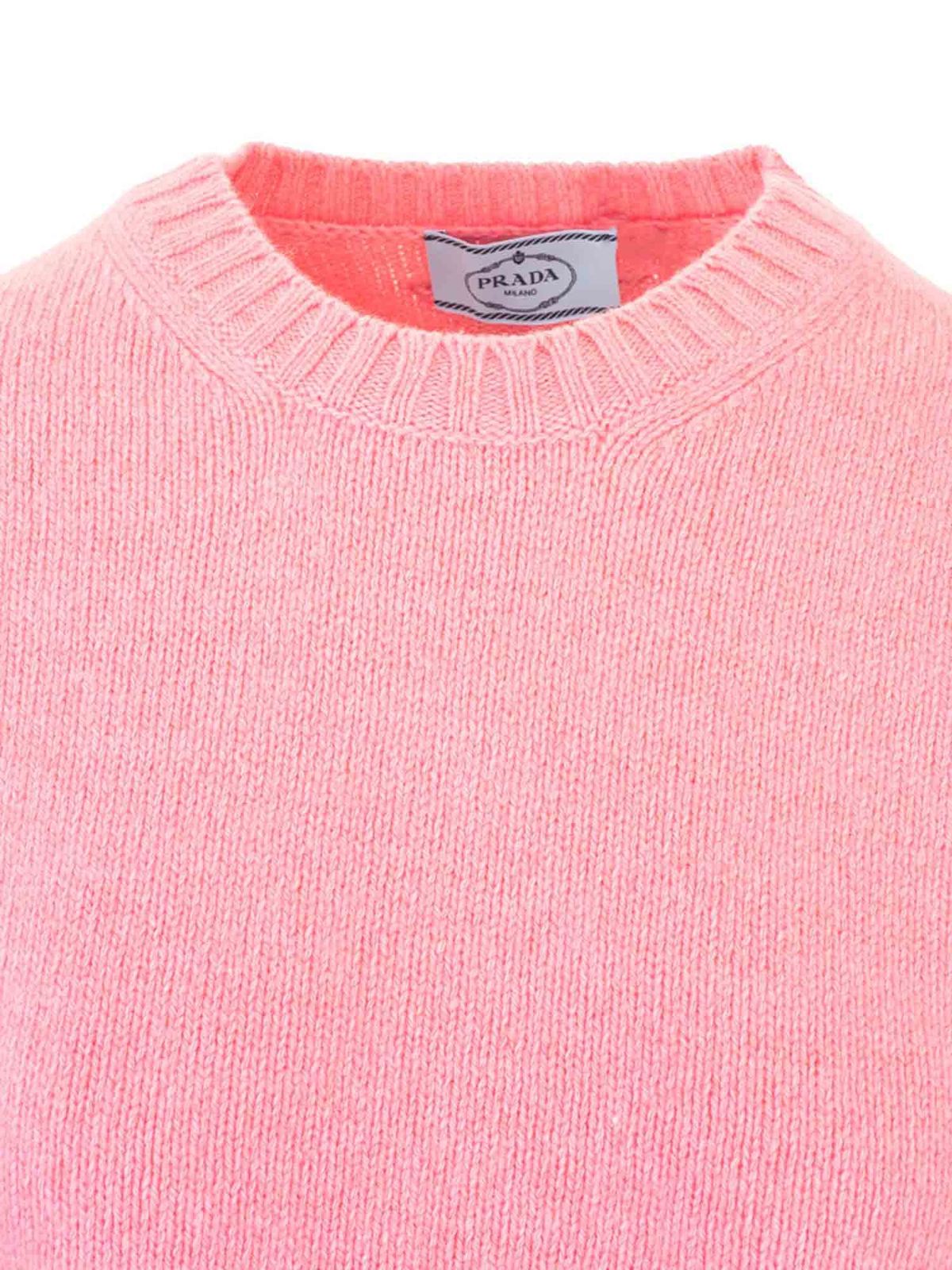 クルーネック Prada - スウェットシャツ/セーター - ピンク - P24C1S1APRF0638