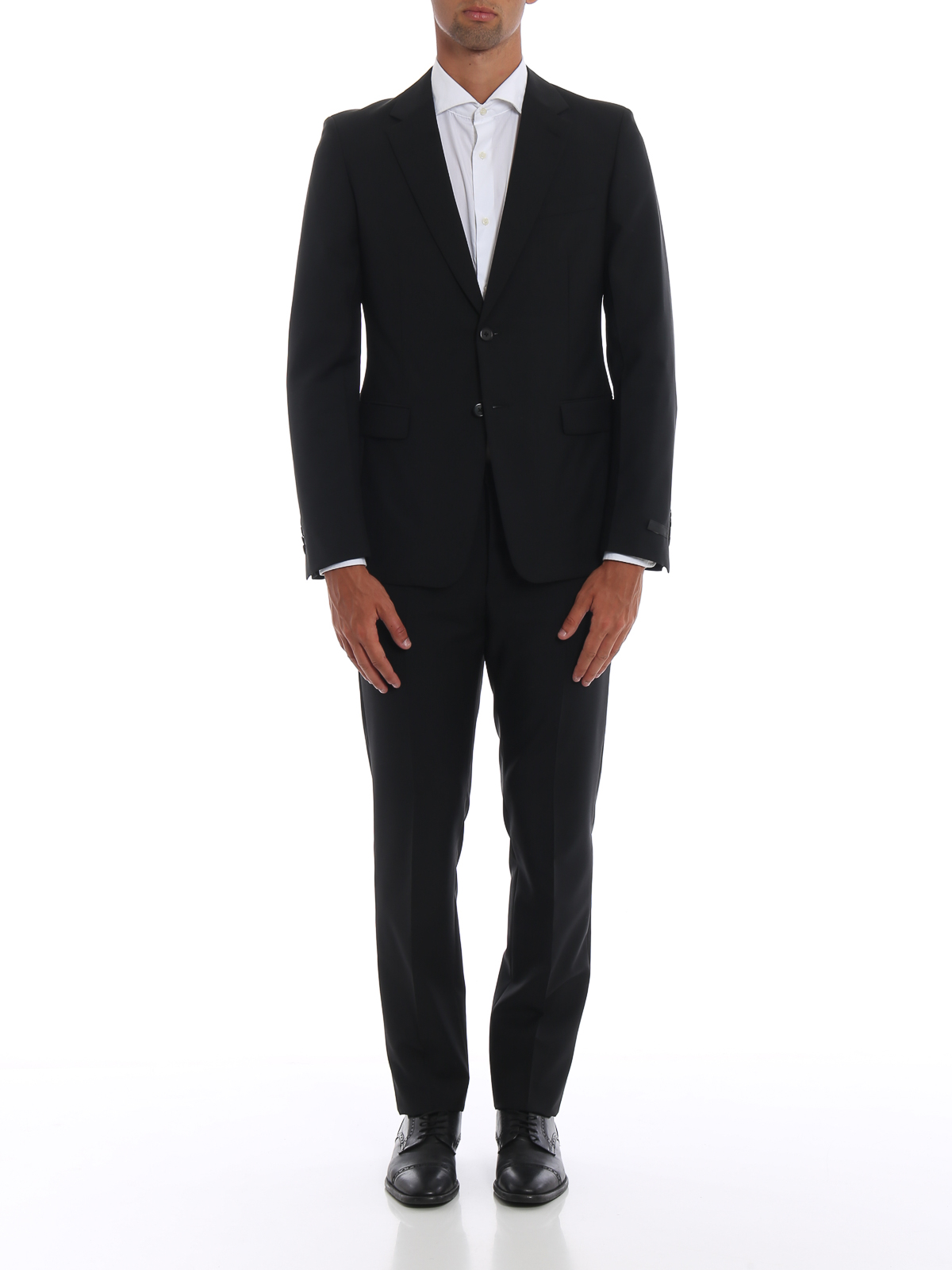 Formal suits Prada - Wool and mohair blend two-piece suit 