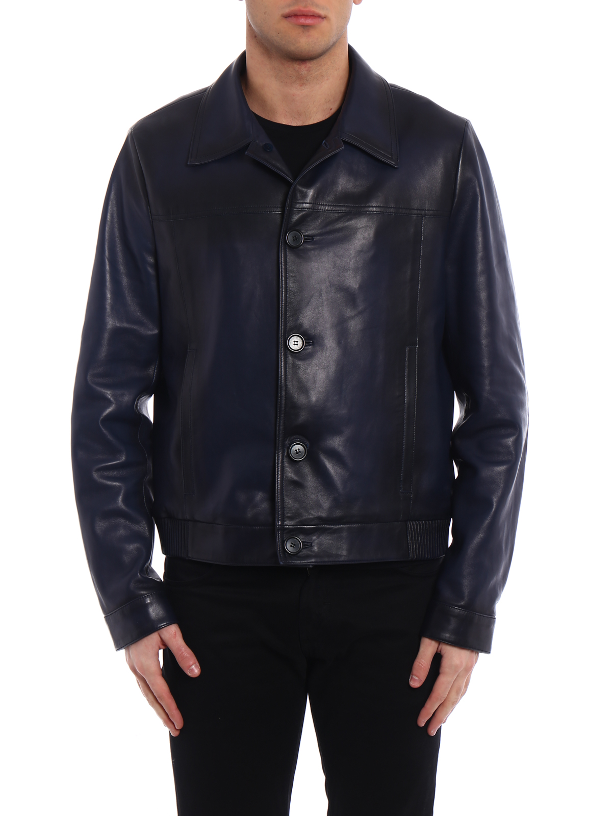 prada leather jacket