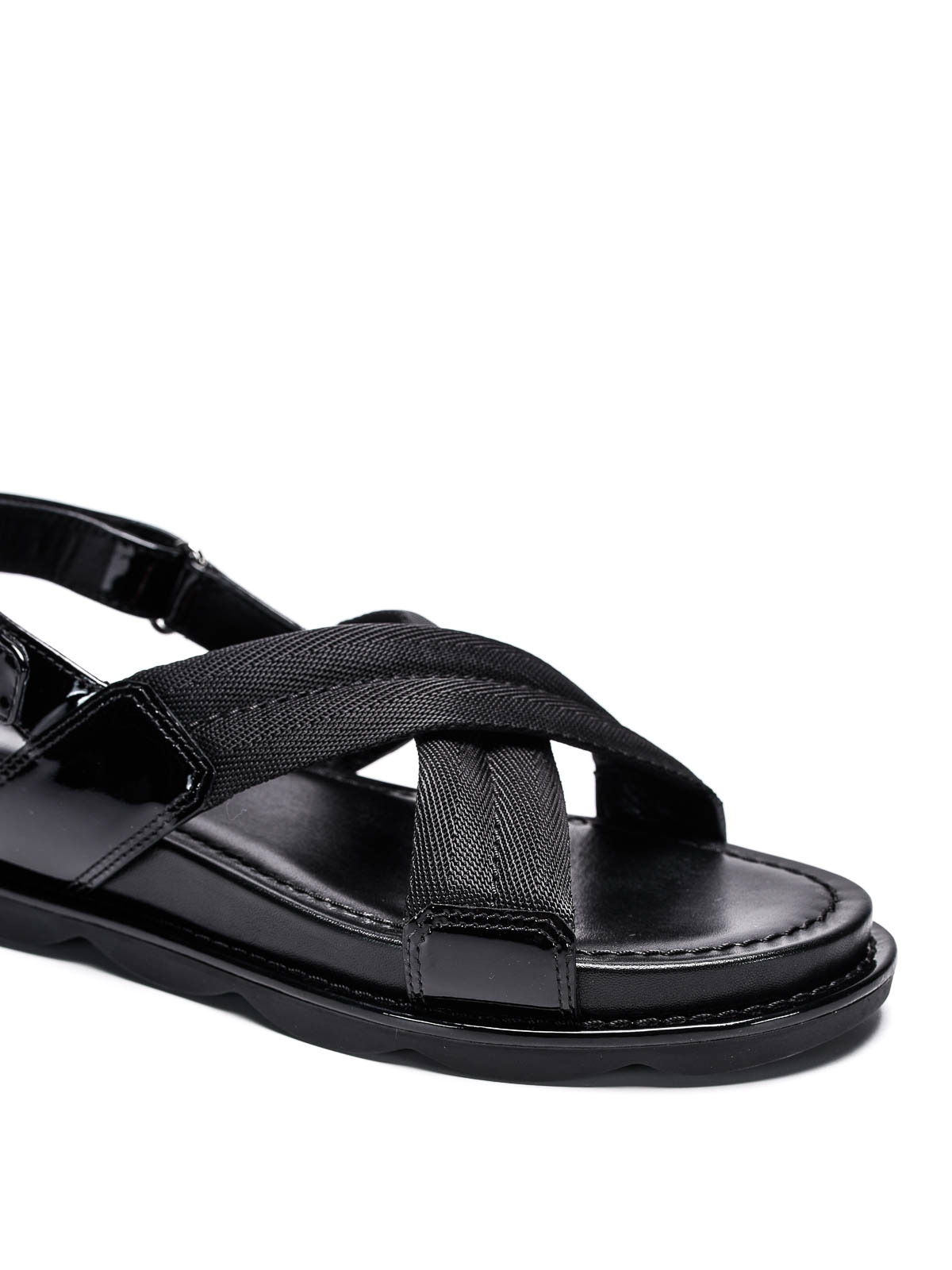 Sandals Prada Linea - Crisscrossed sandals - 3X6281OVLF0002