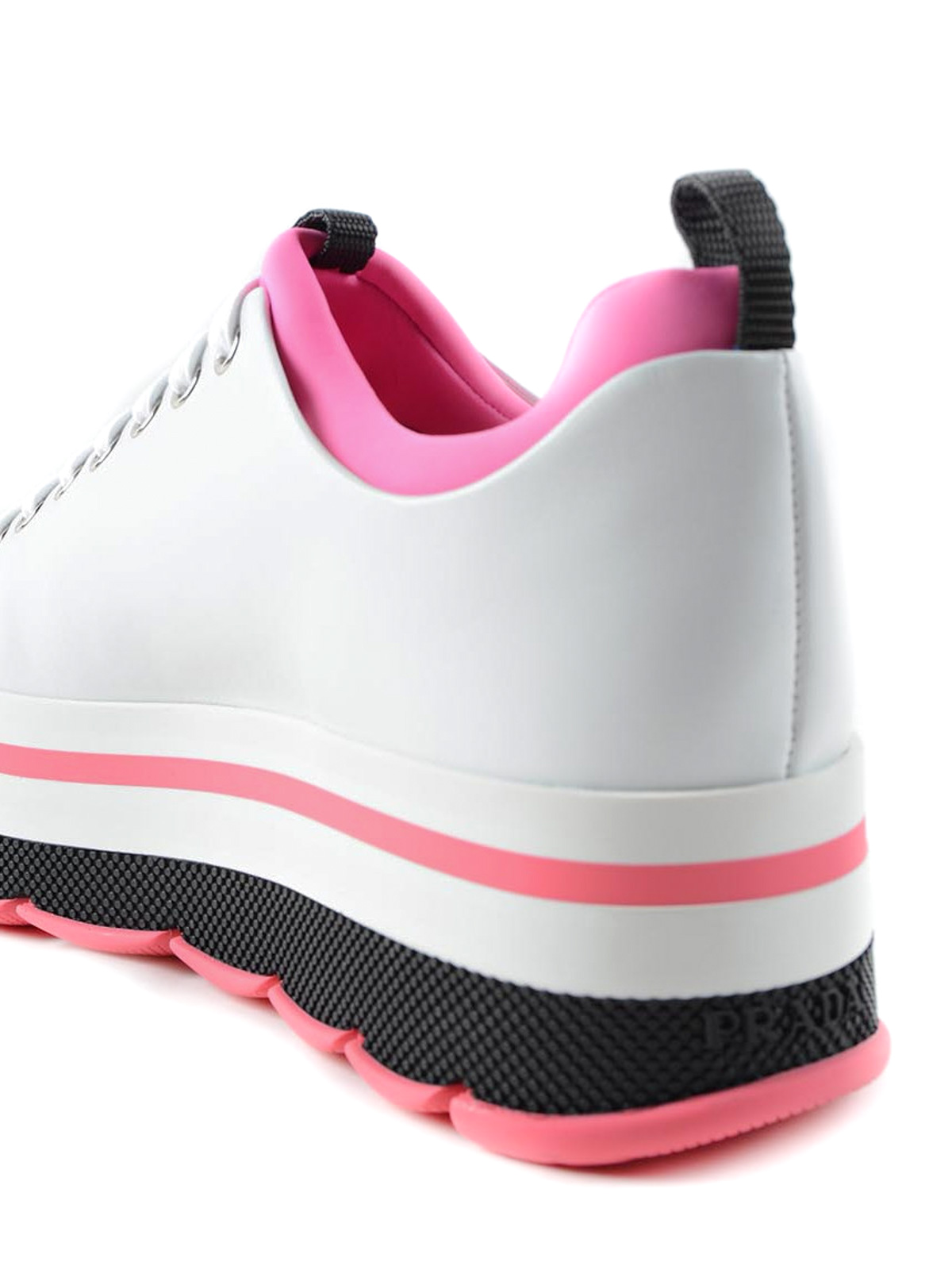 prada pink trainers