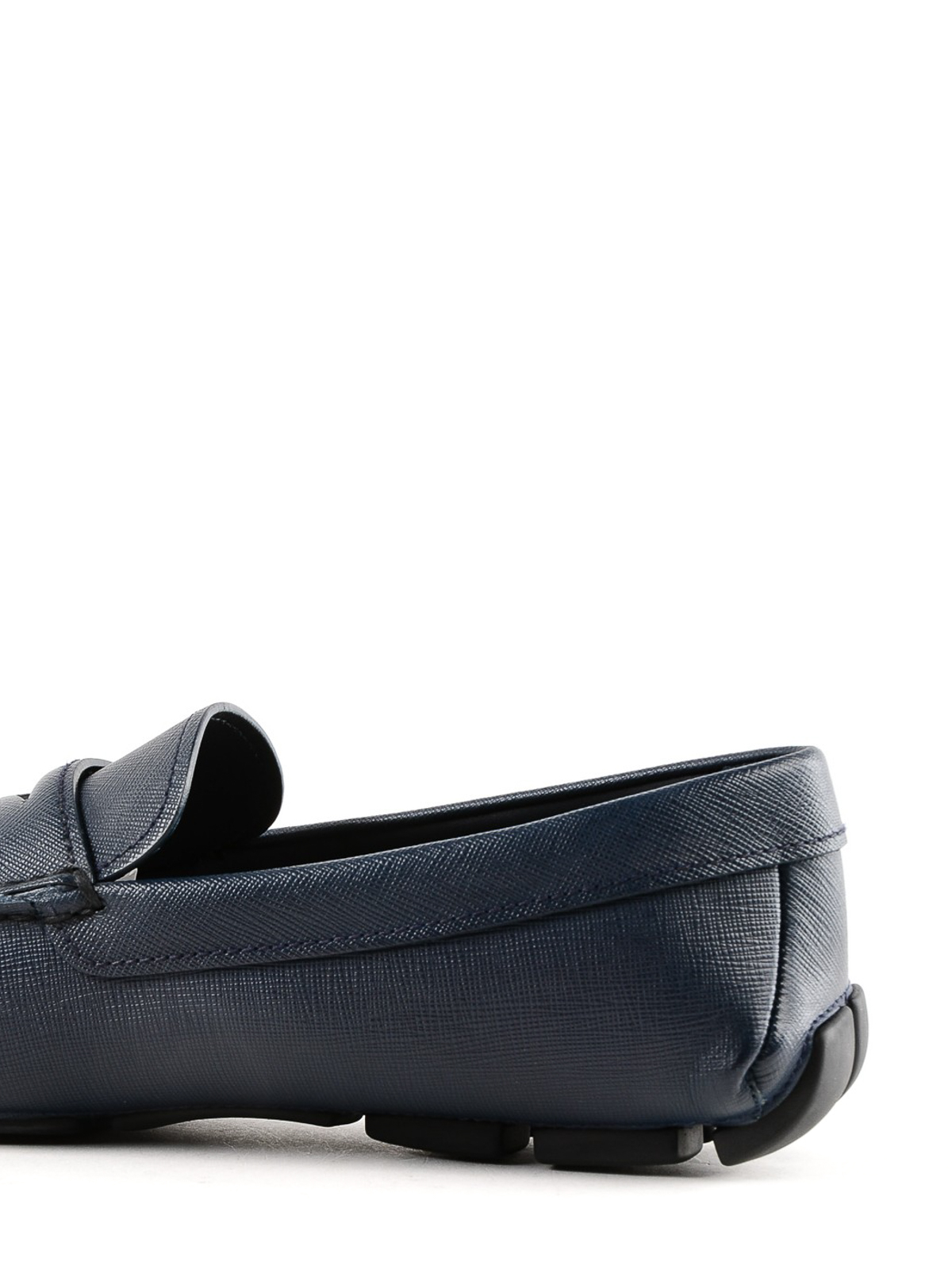 Prada - Dark blue driver loafers 