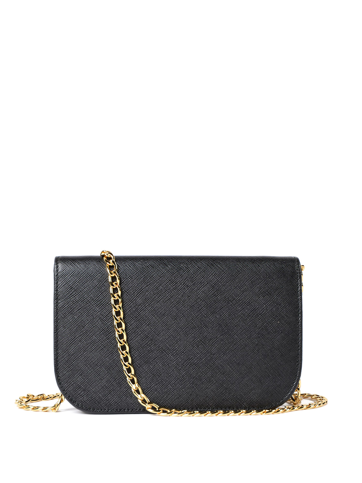 Prada - Saffiano leather small black bag - shoulder bags - 1BH019NZV002