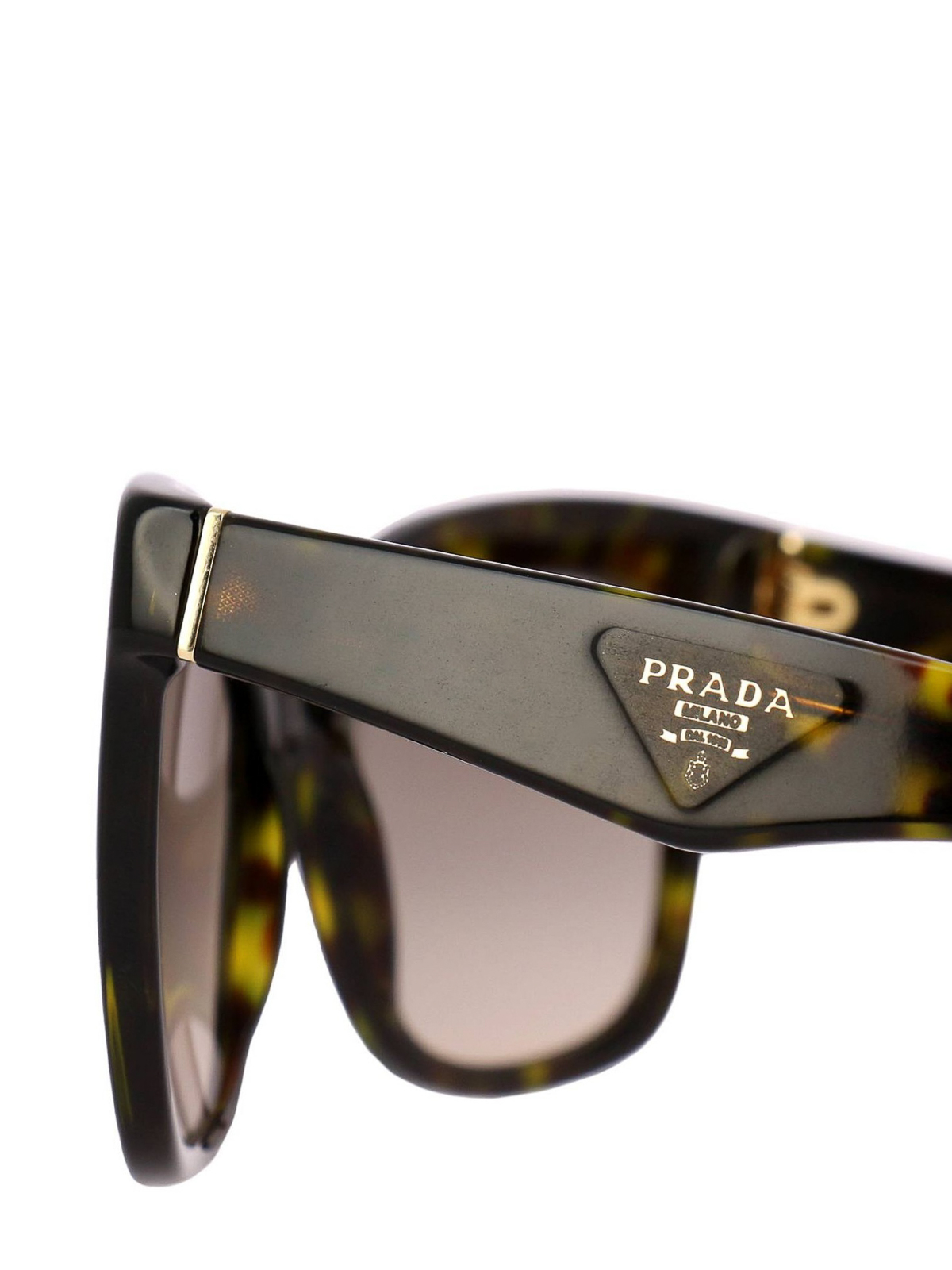 Sunglasses Prada - Dark havana acetate butterfly sunglasses - SPR24Q2AU3D0