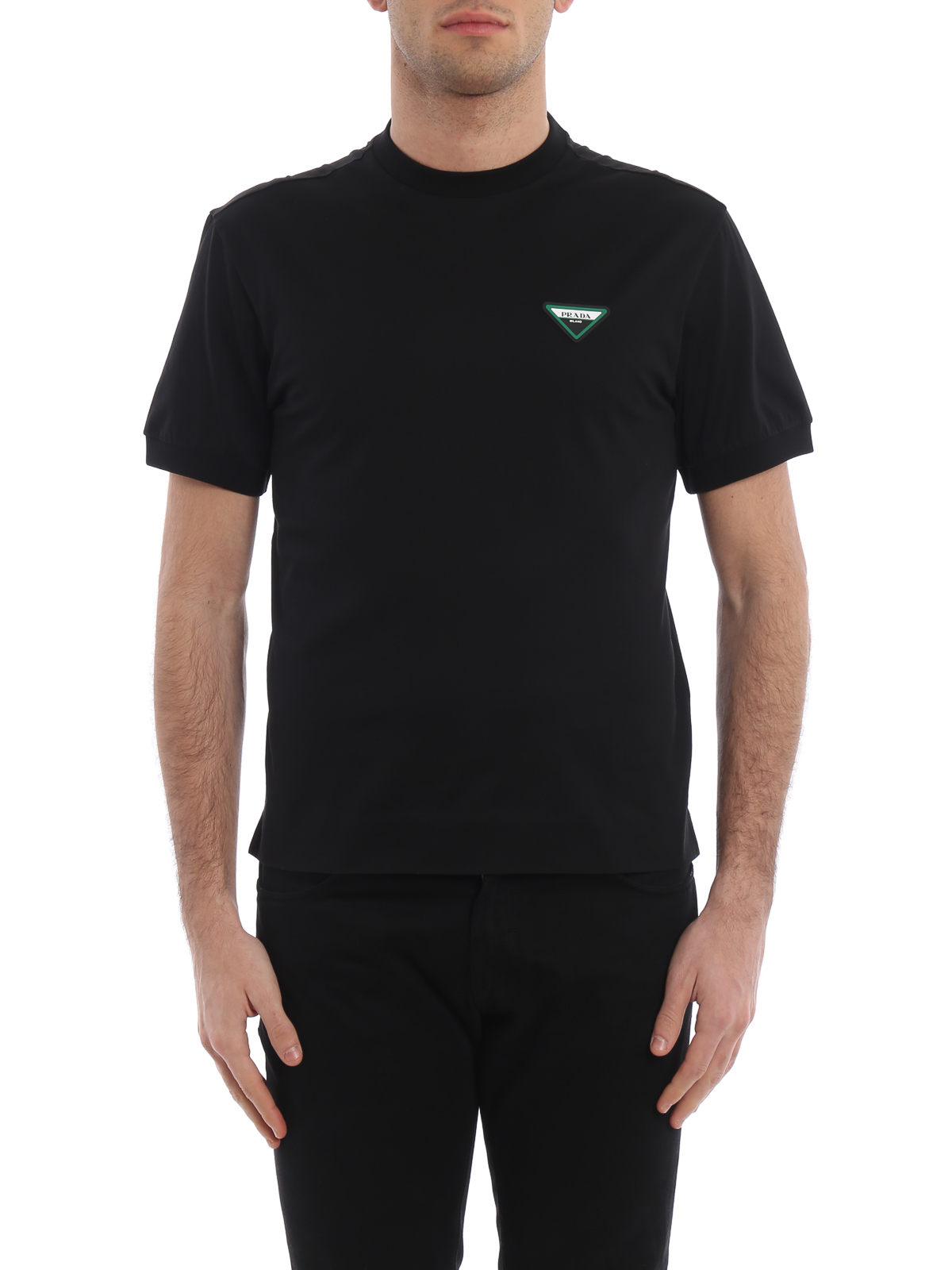 Tシャツ Prada - Tシャツ - 黒 - UJN558QYR002 | iKRIX shop online