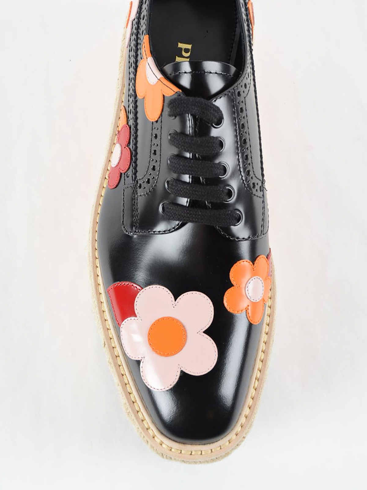 prada flower shoes