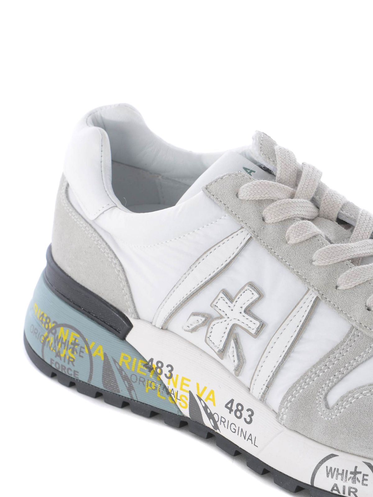 Premiata White Lander 3827 Sneaker