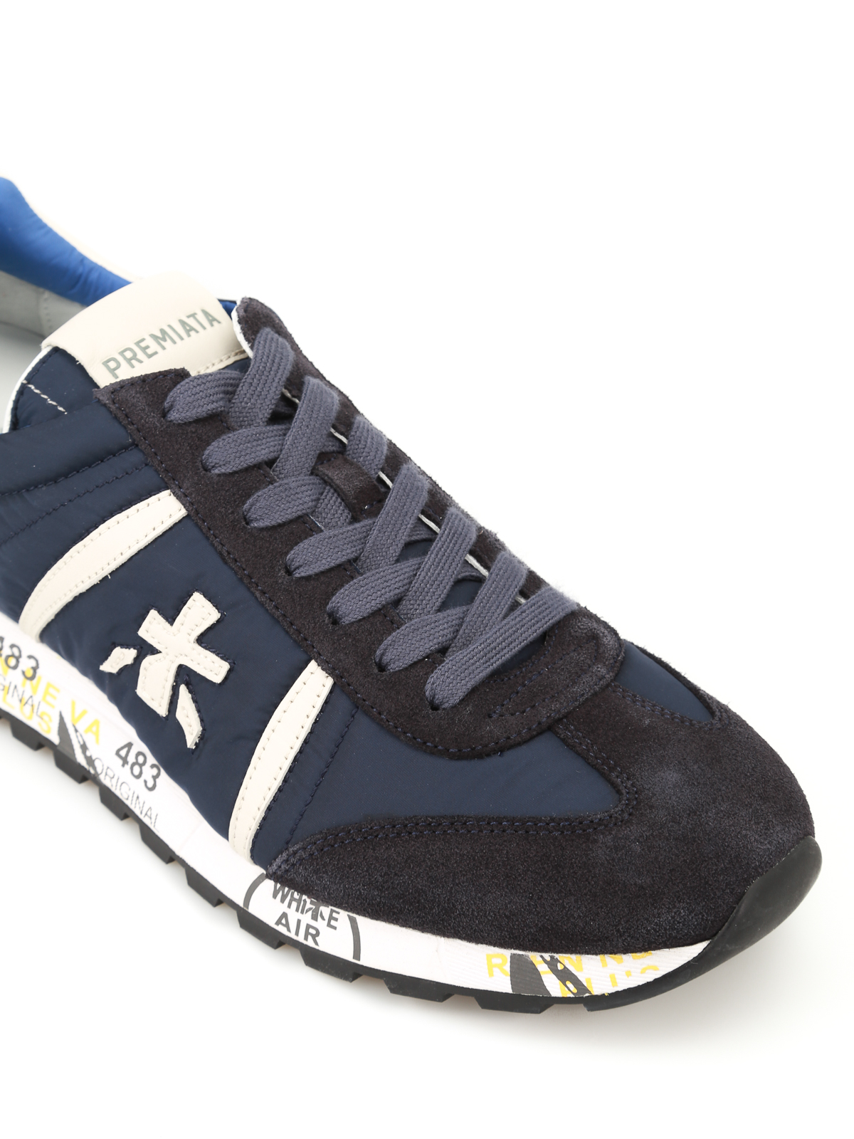 Premiata - Lucy blue sneakers - trainers - LUCY2808 | Shop online at iKRIX
