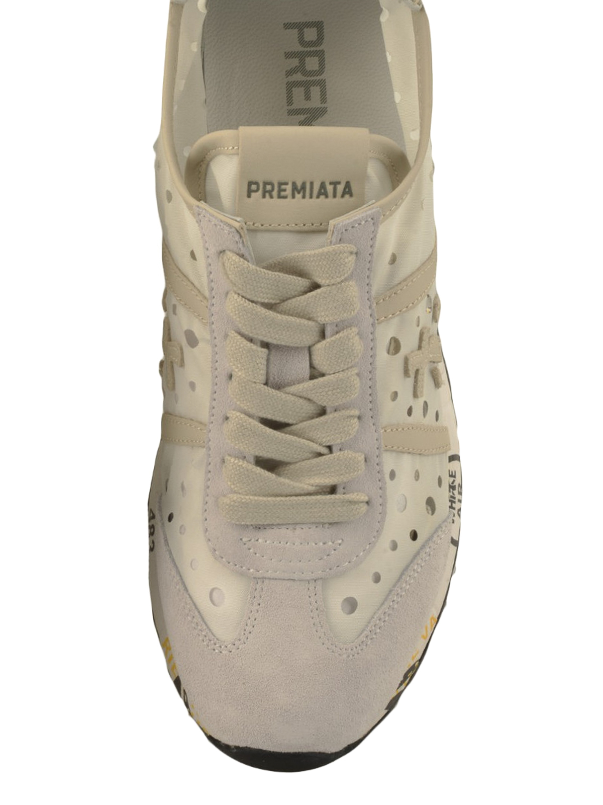 Trainers Premiata - Lucy-D worn-out suede sneakers - LUCYD460E | iKRIX.com