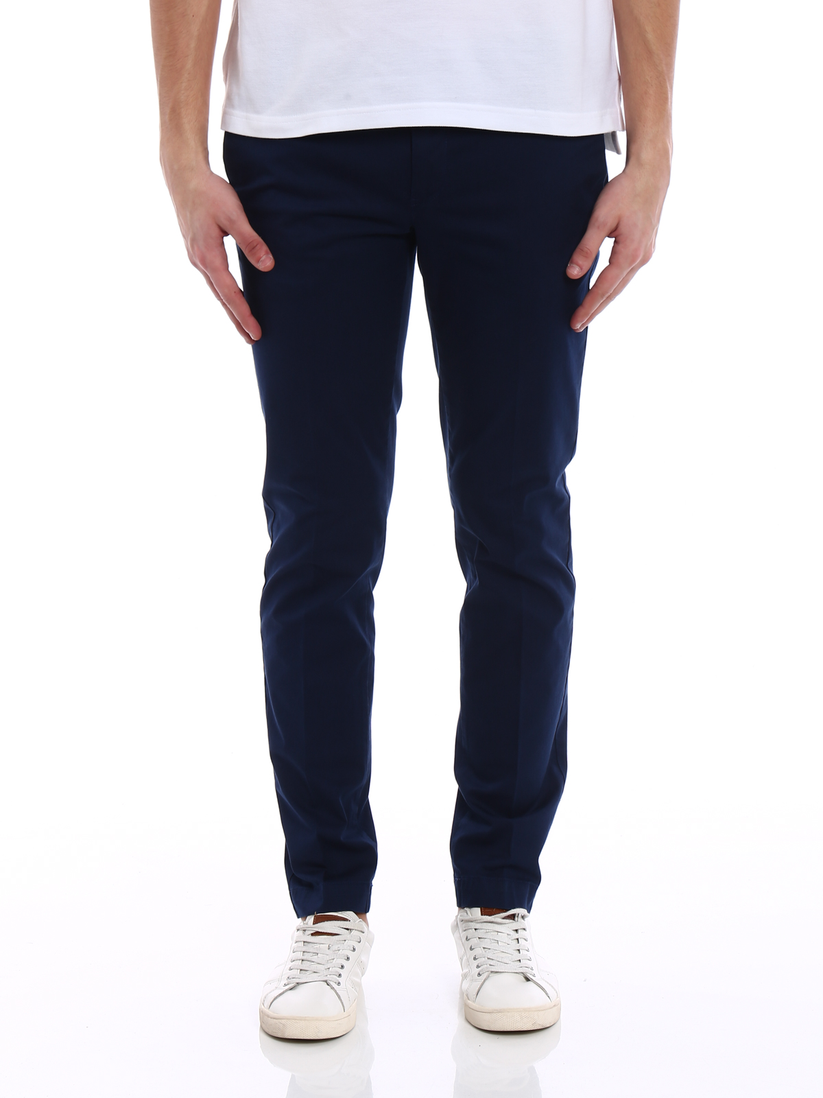 Bombay Hill dark blue skinny chinos 