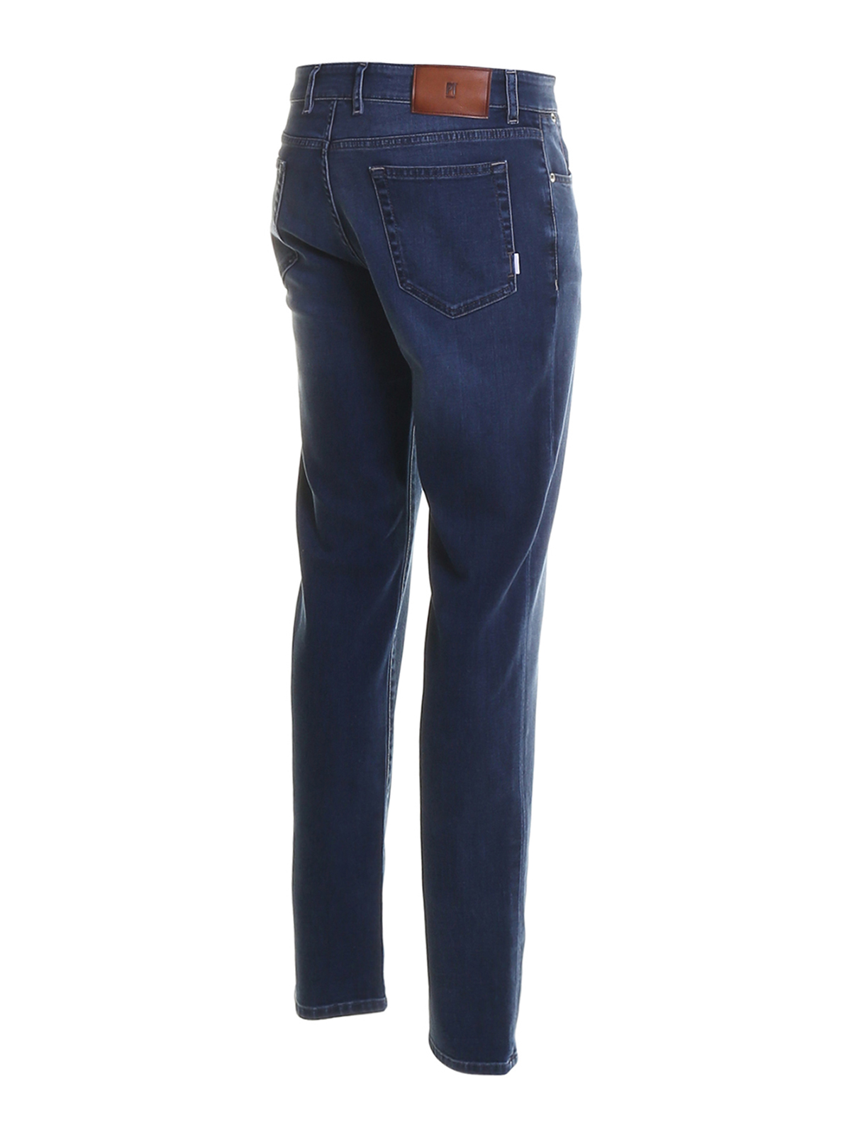 Straight leg jeans Pt Torino - Swing stretch denim jeans ...