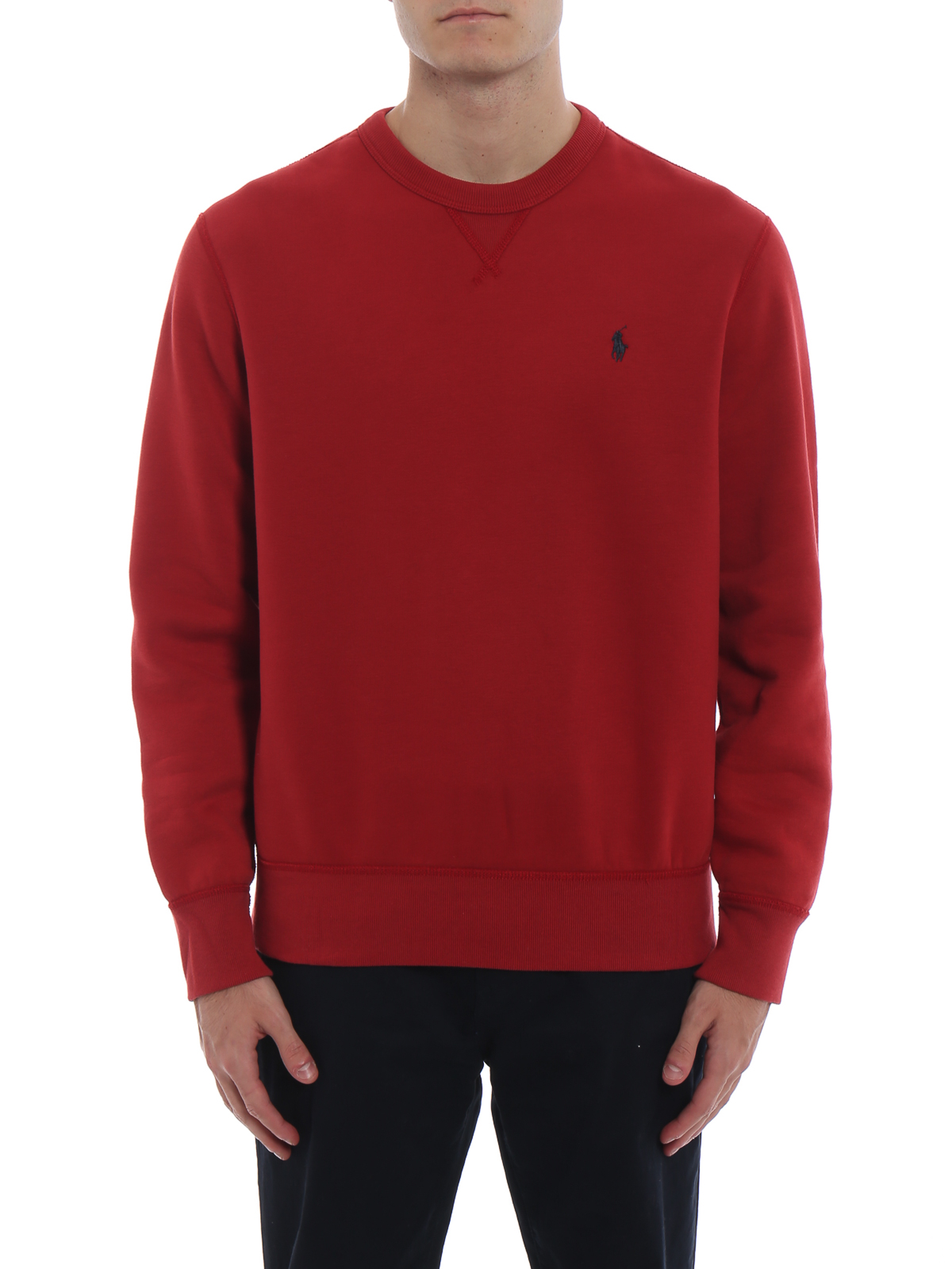 ralph lauren sweatshirt red