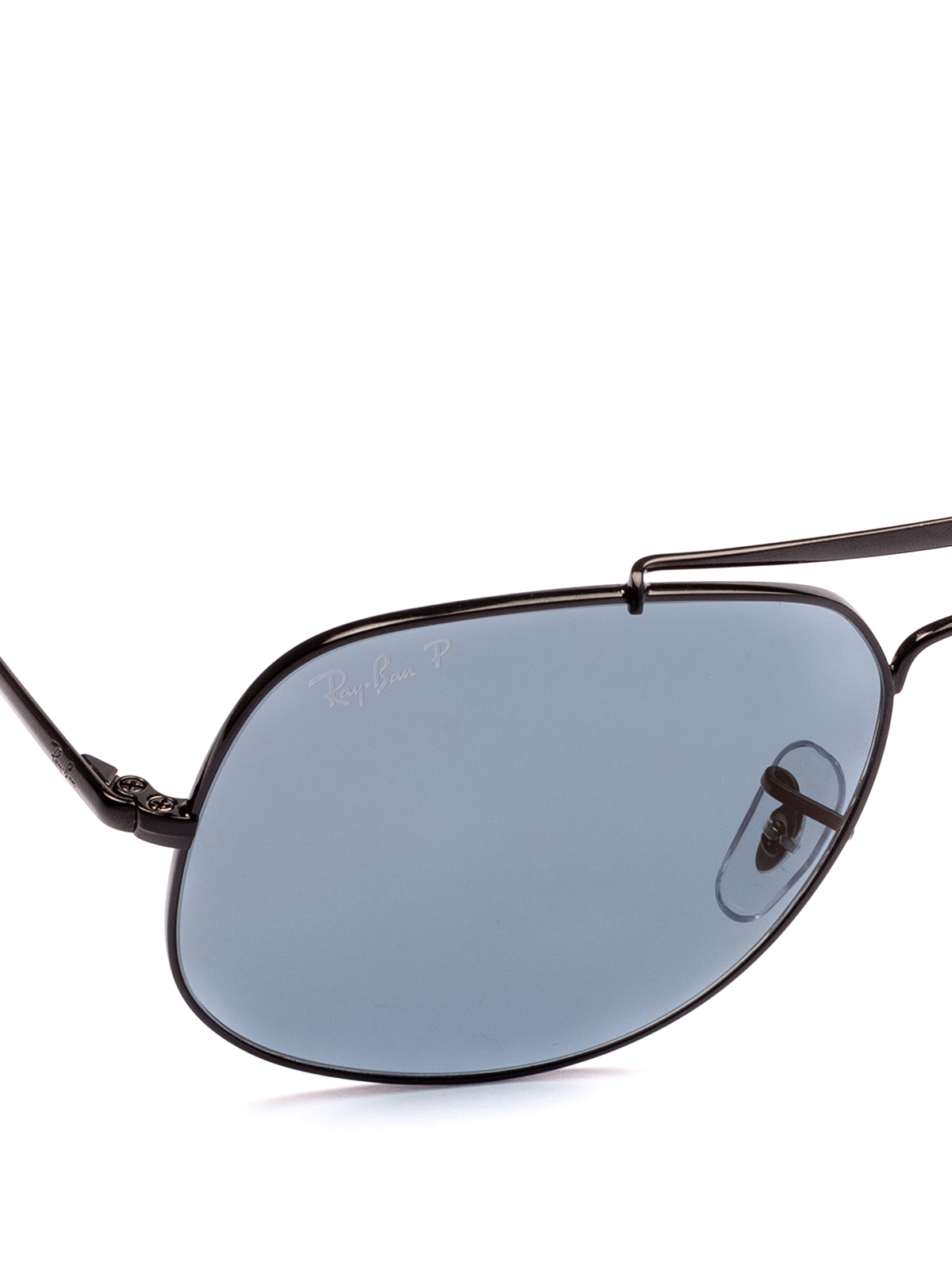 ray ban double bridge black