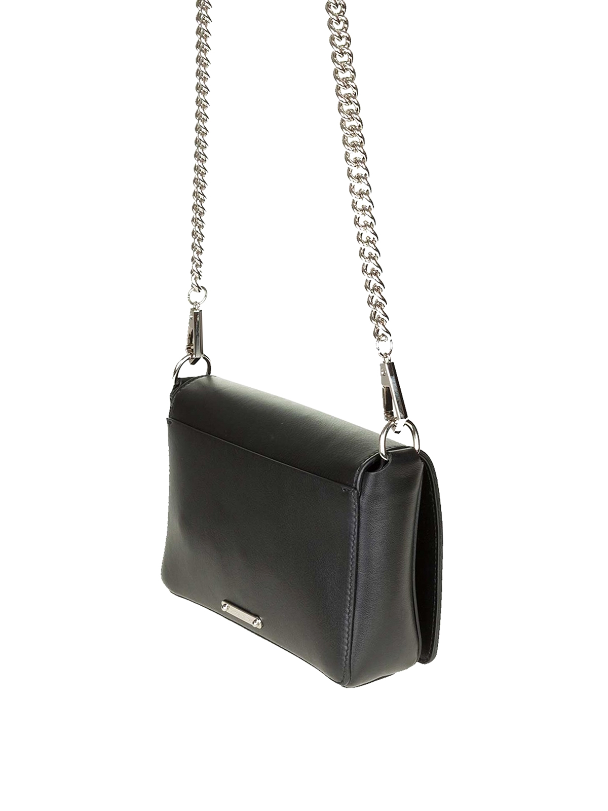 rebecca minkoff black leather crossbody