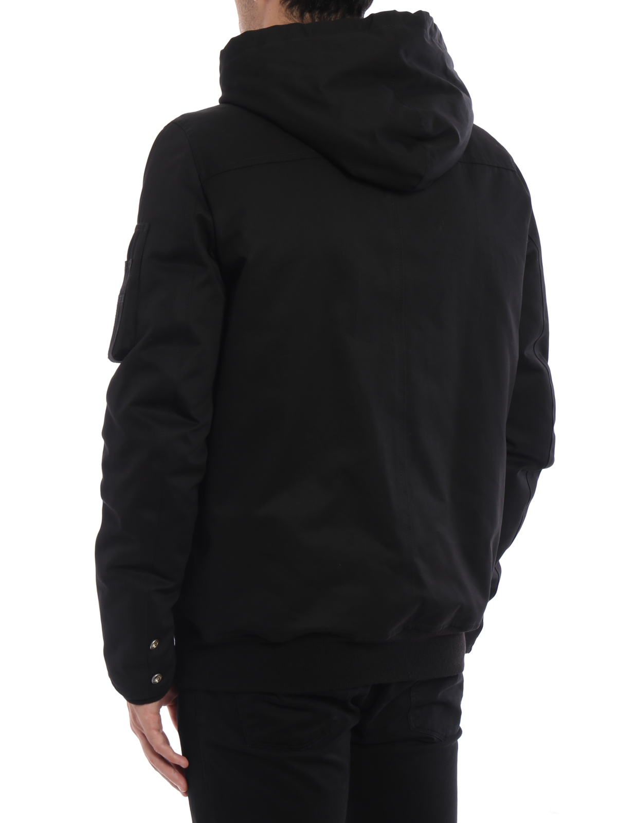 Rick owens hooded flight bomber jacket | tspea.org