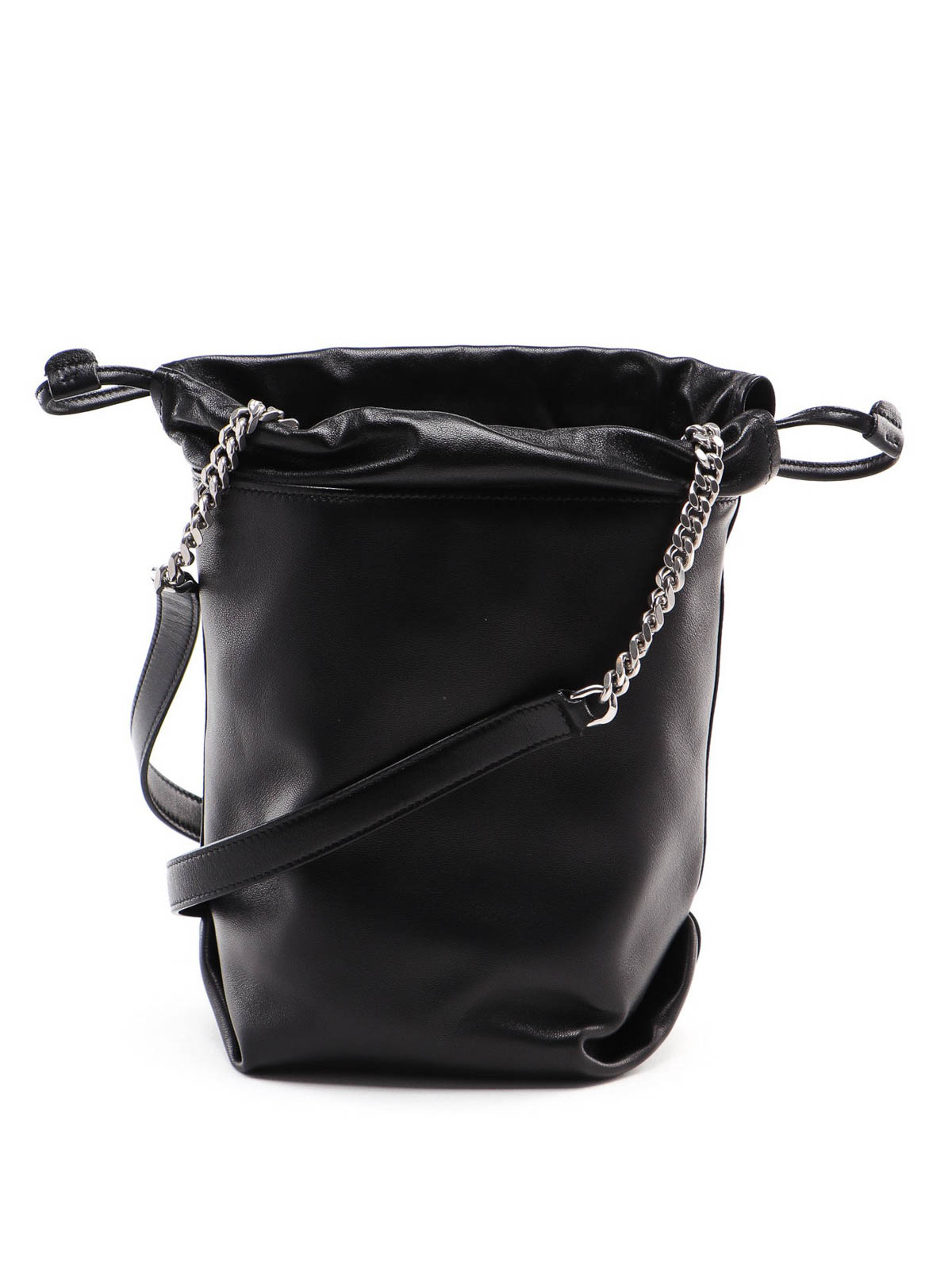 ysl teddy small bucket bag