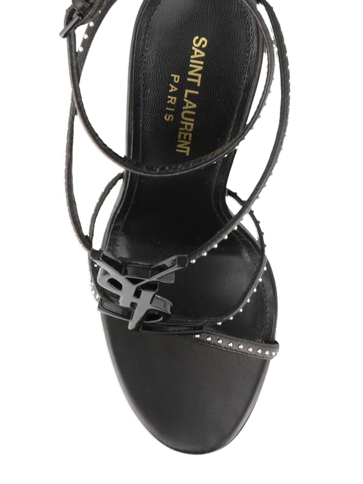 saint laurent studded sandals