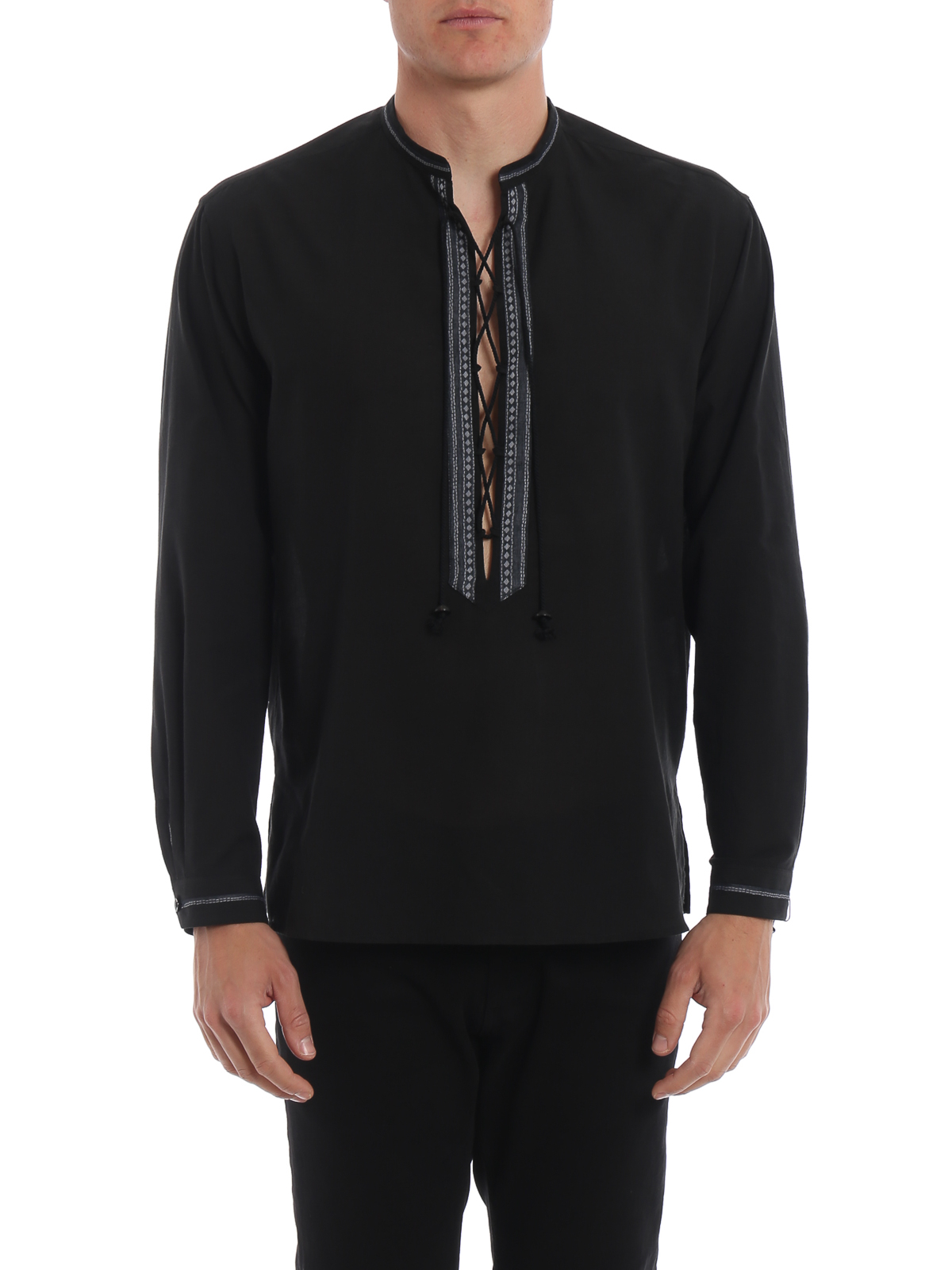 saint laurent tunic shirt