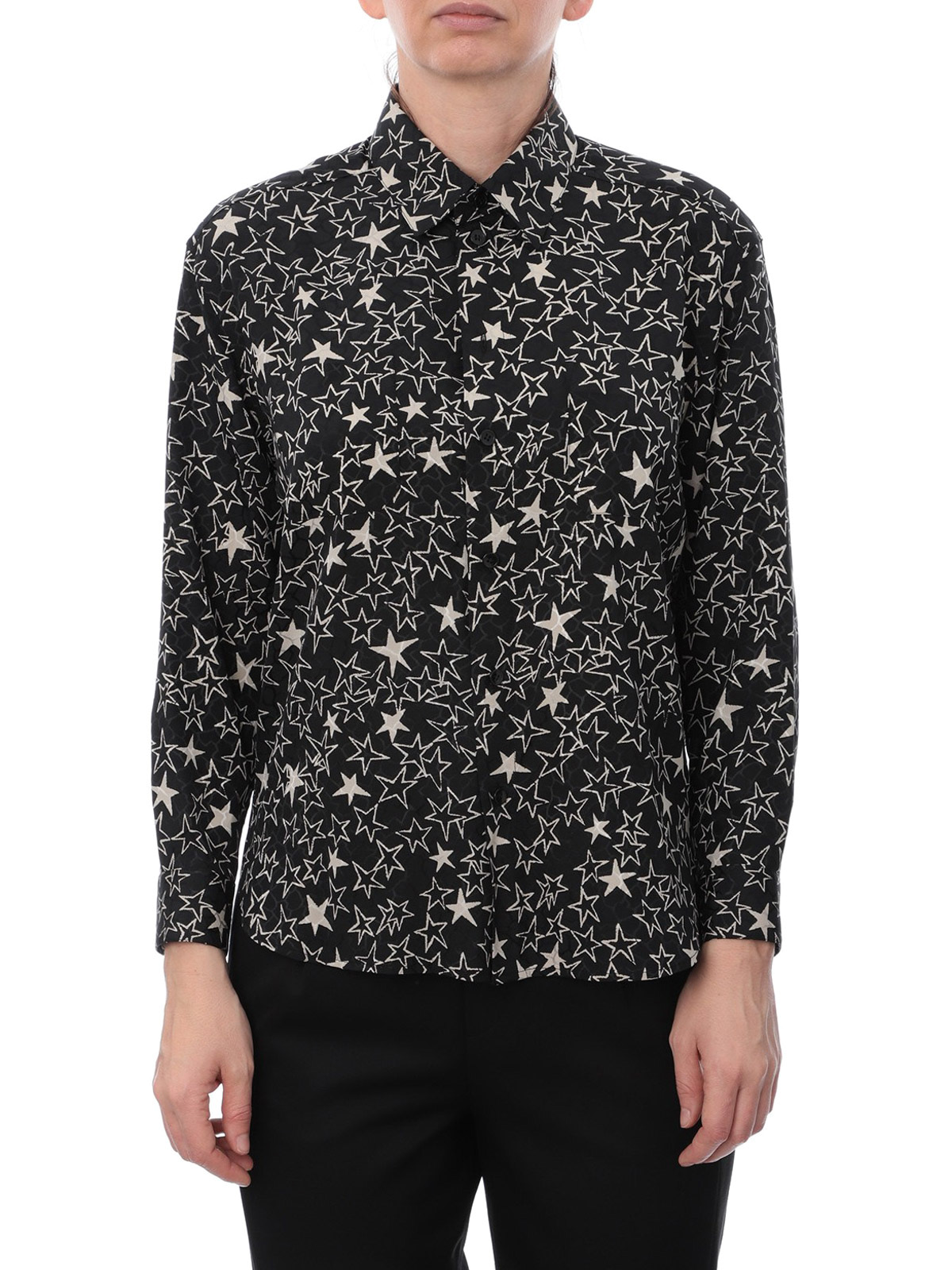 saint laurent star shirt