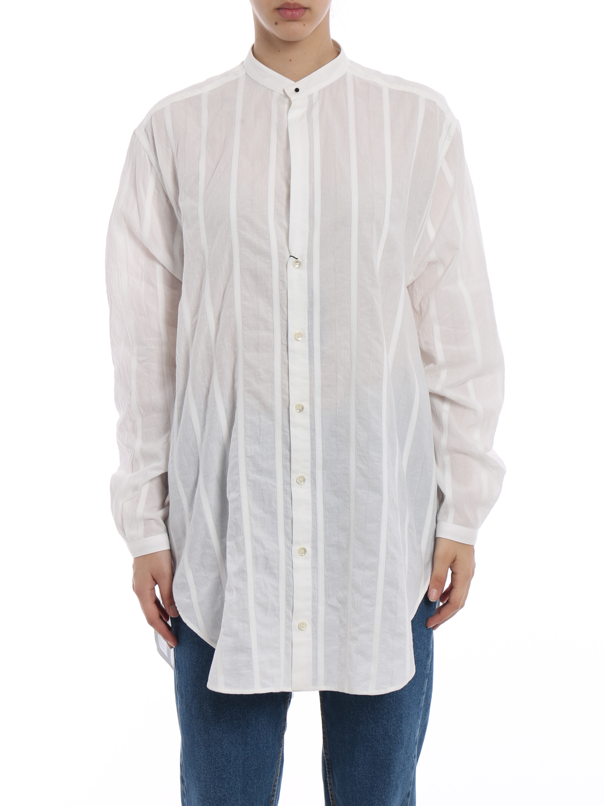 saint laurent white shirt