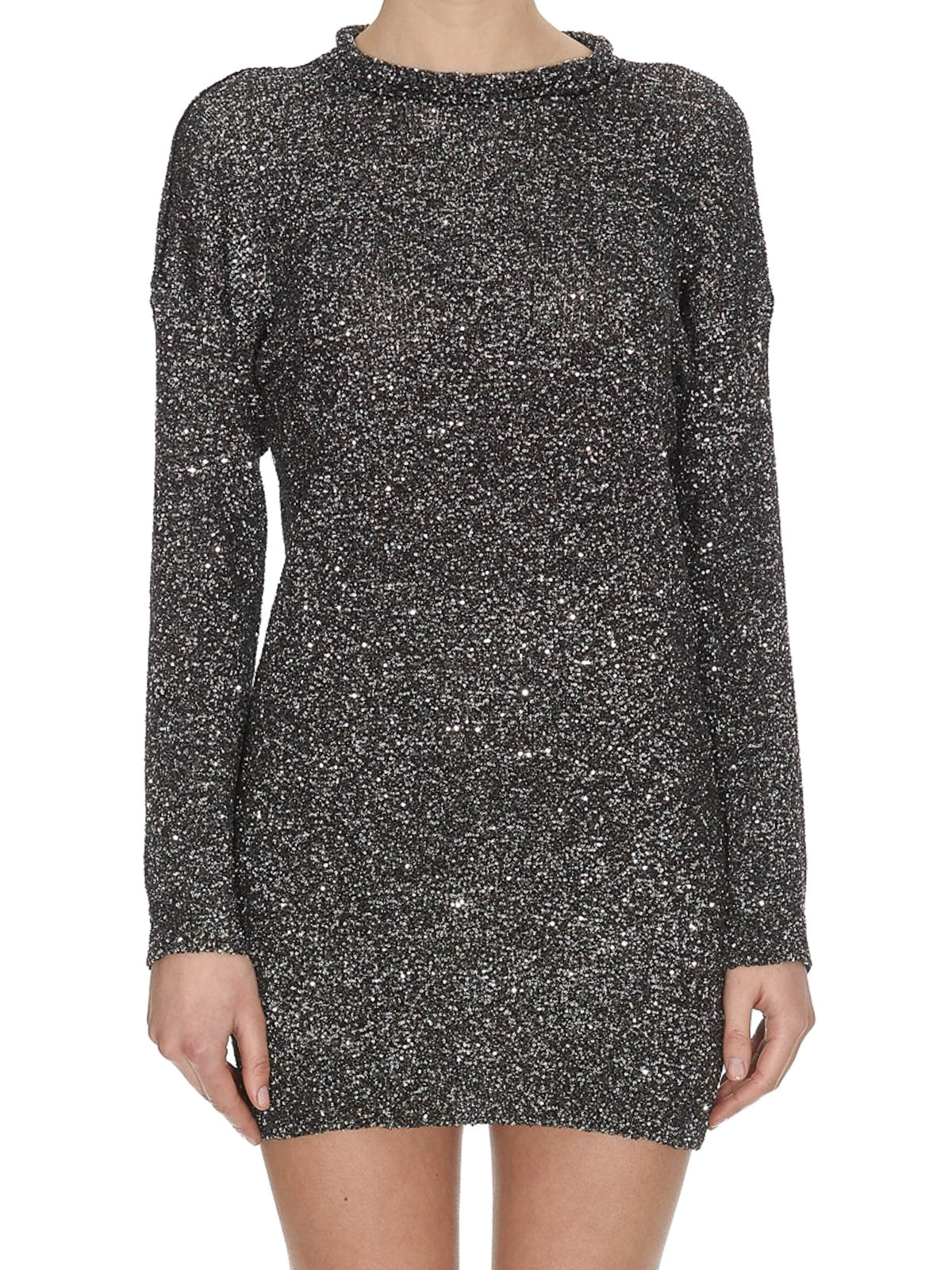 saint laurent sequin dress